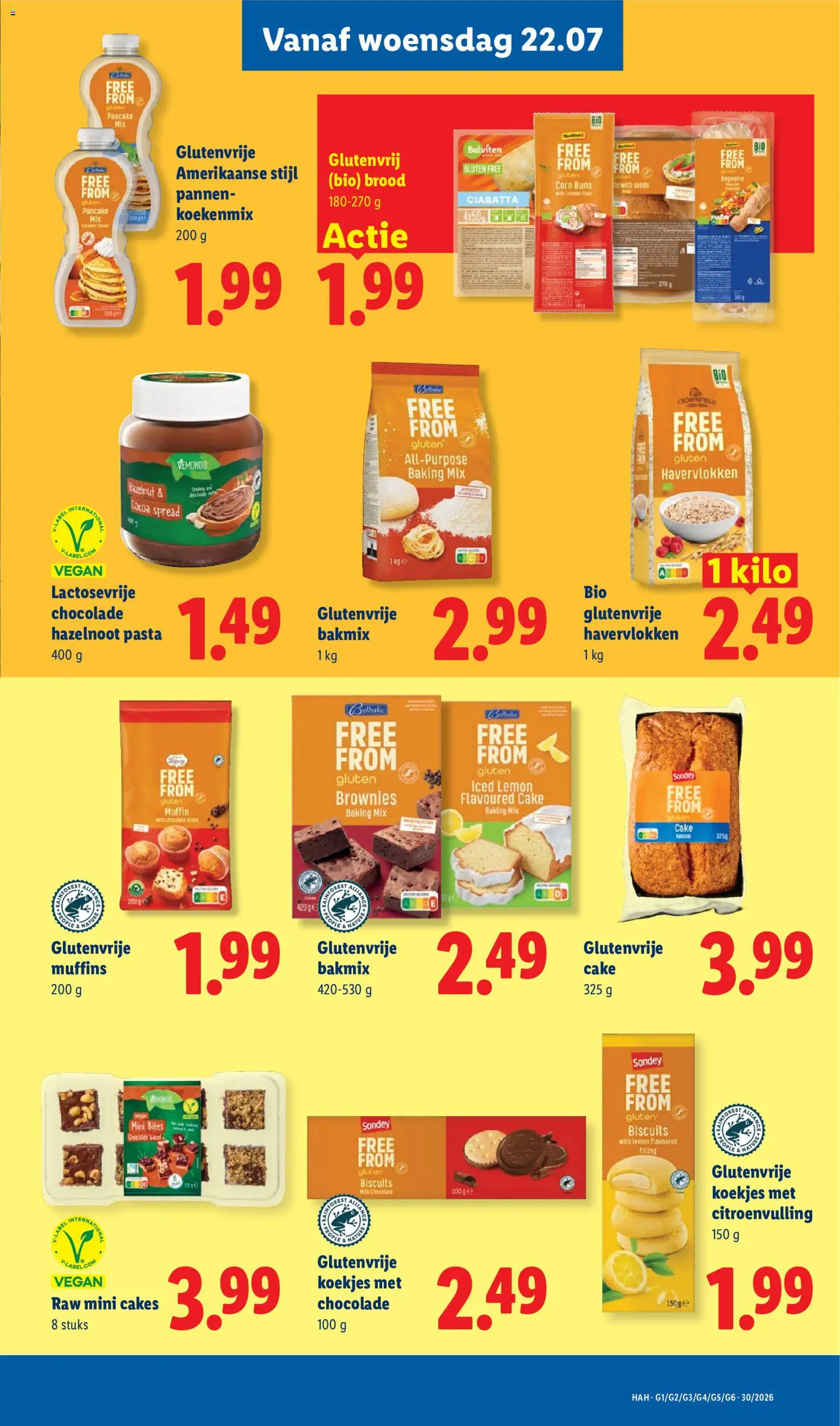 {H1} | Pagina: 18 | Producten: Brownies, Chocolade, Koekjes, Cake