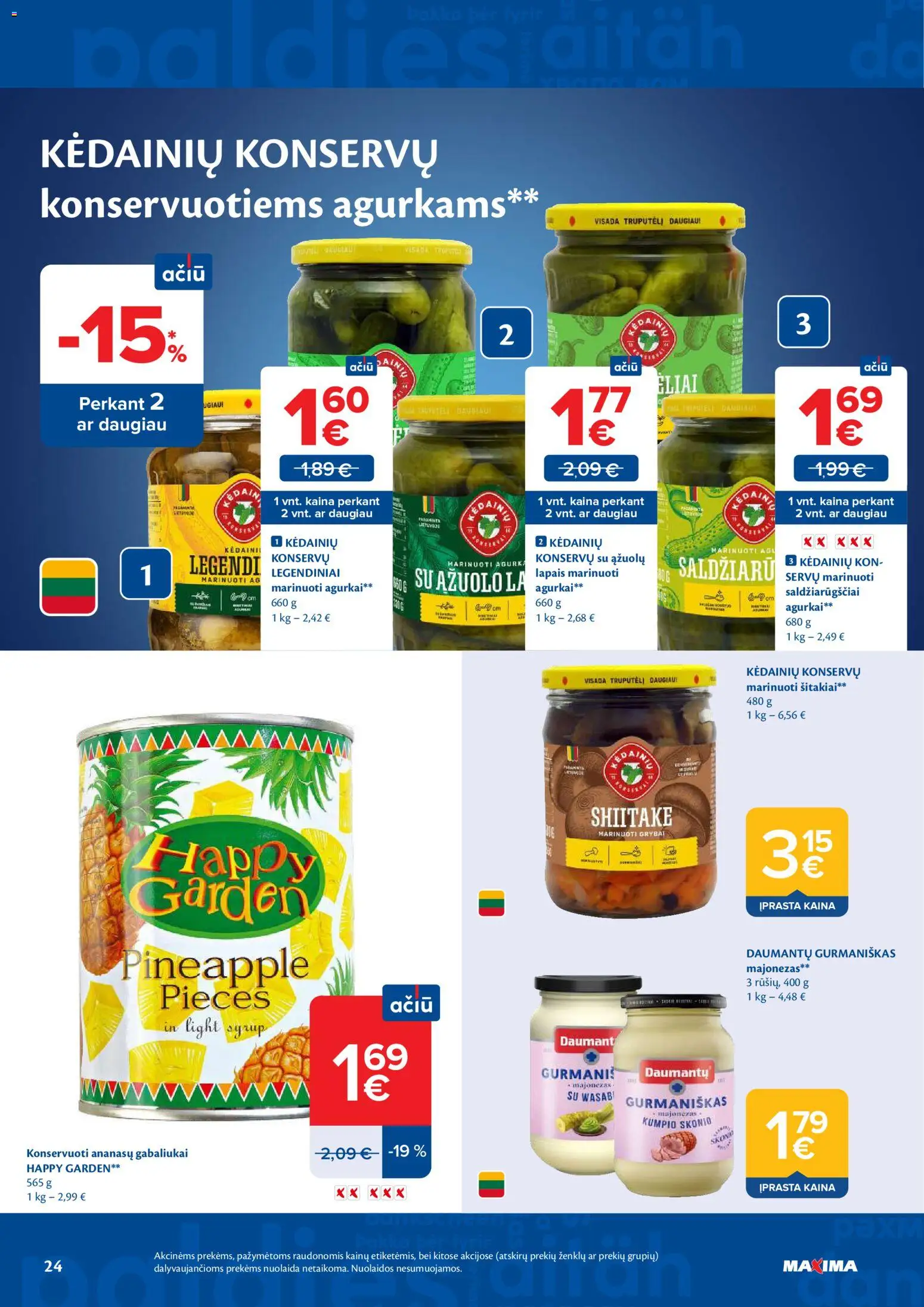 MAXIMA akcijos nuo 12.06.2026 | Puslapis: 24