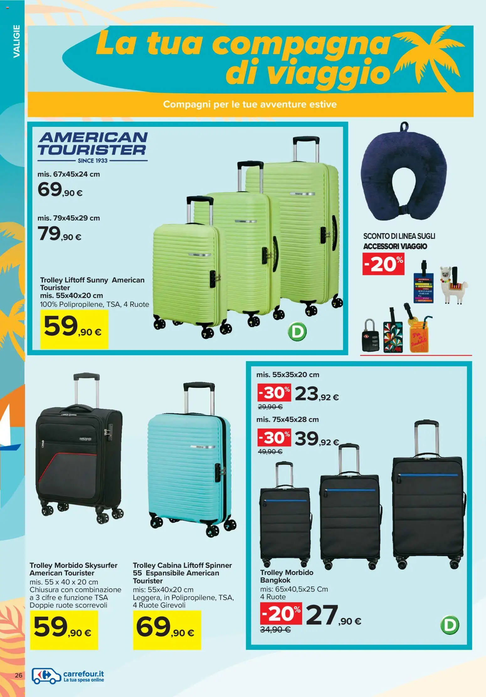 Volantino Carrefour del 01.06.2026 | Pagina: 26 | Prodotti: Trolley