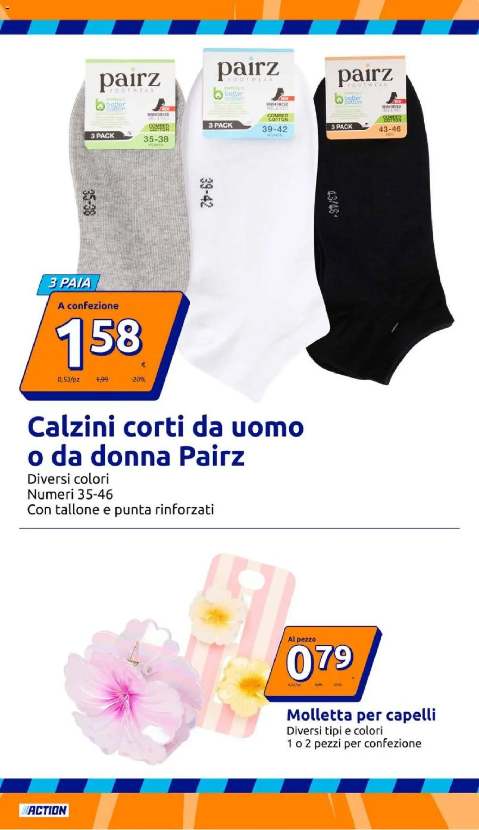Volantino Action del 20.05.2026 | Pagina: 13 | Prodotti: Calzini