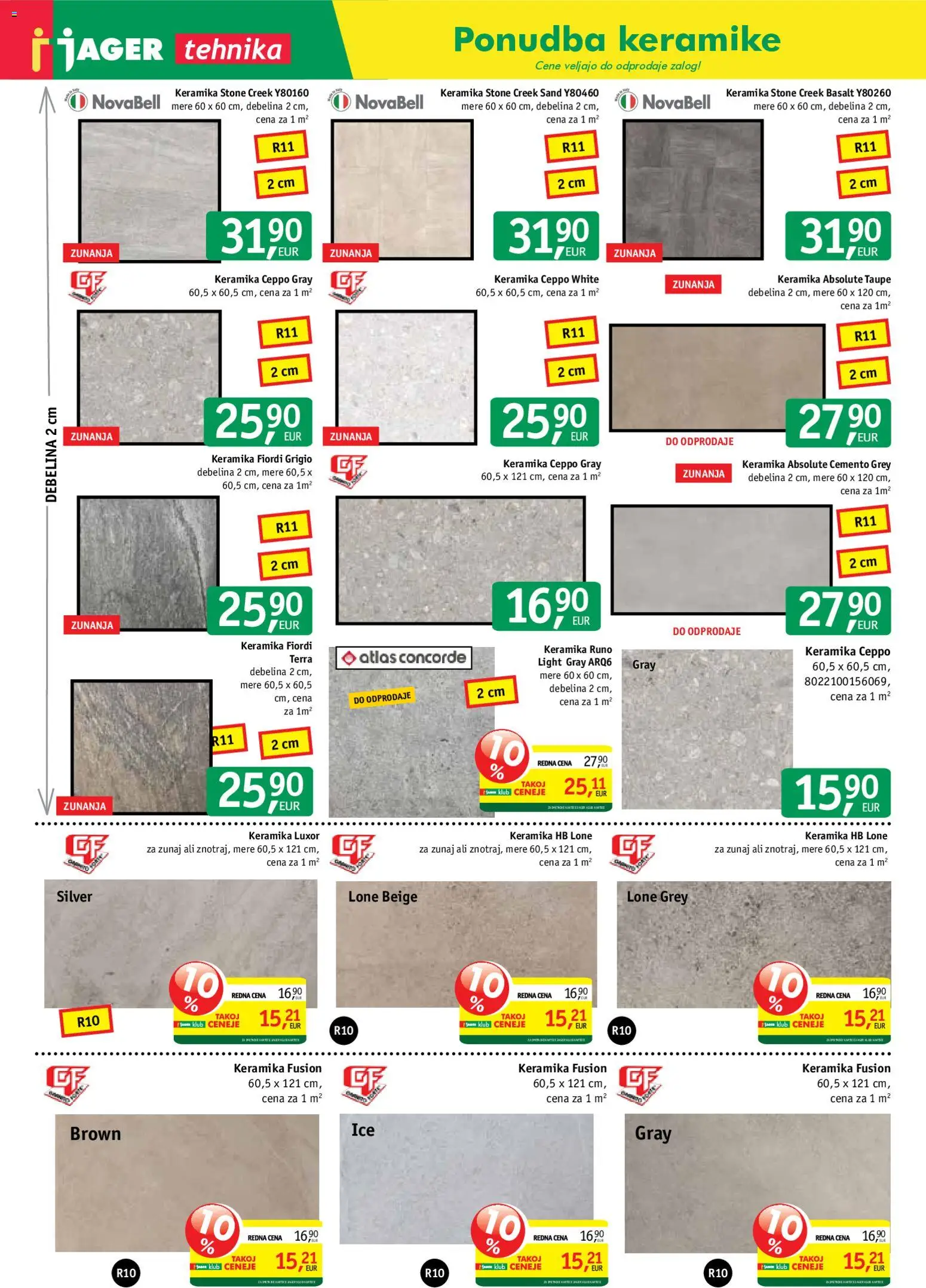 Novi Jager katalog ponudbe – veljaven od 13.05.2026 | Stran: 6