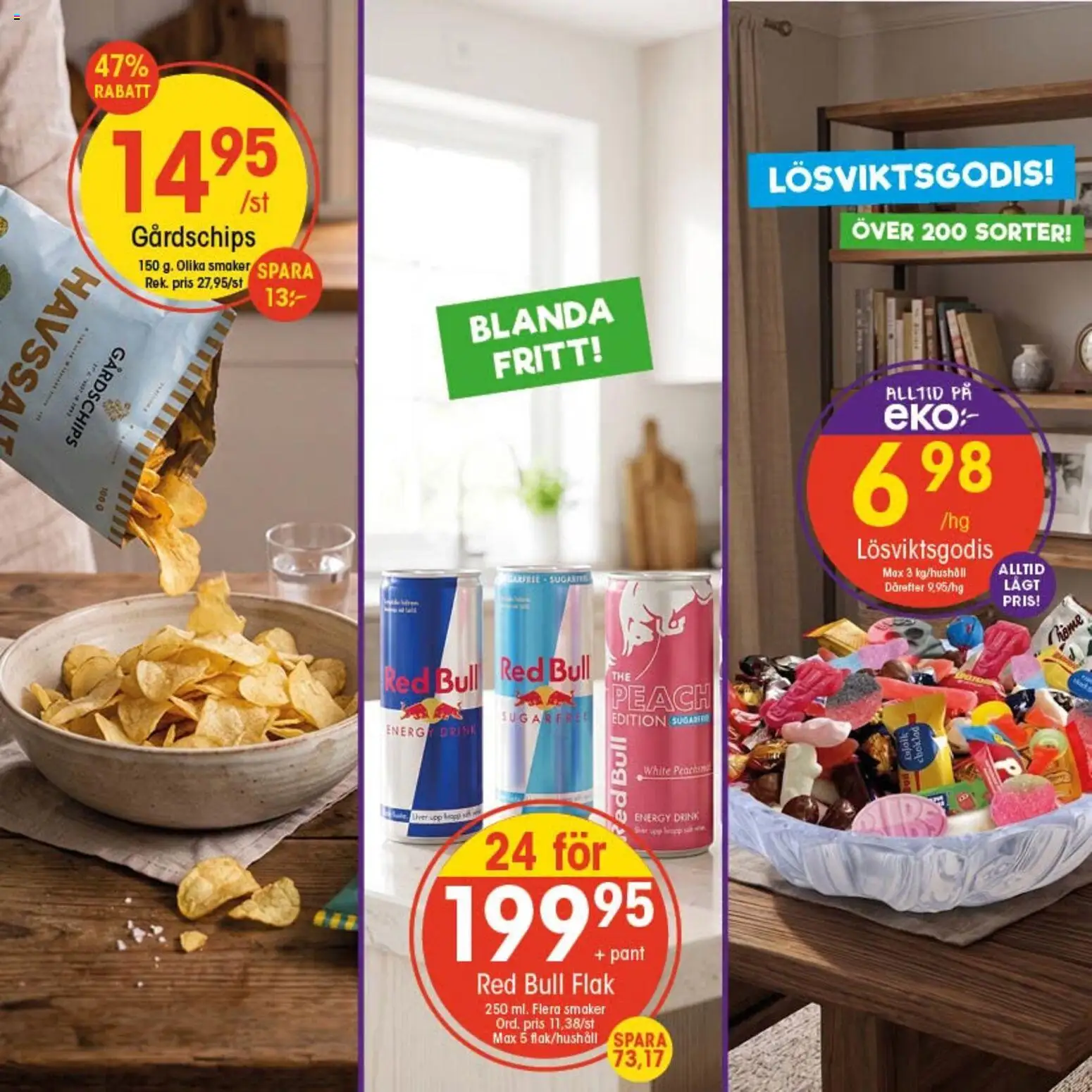 EKO reklamblad aktuell från 31/08/2026 | Sida: 6 | Produkter: Red bull, Choklad