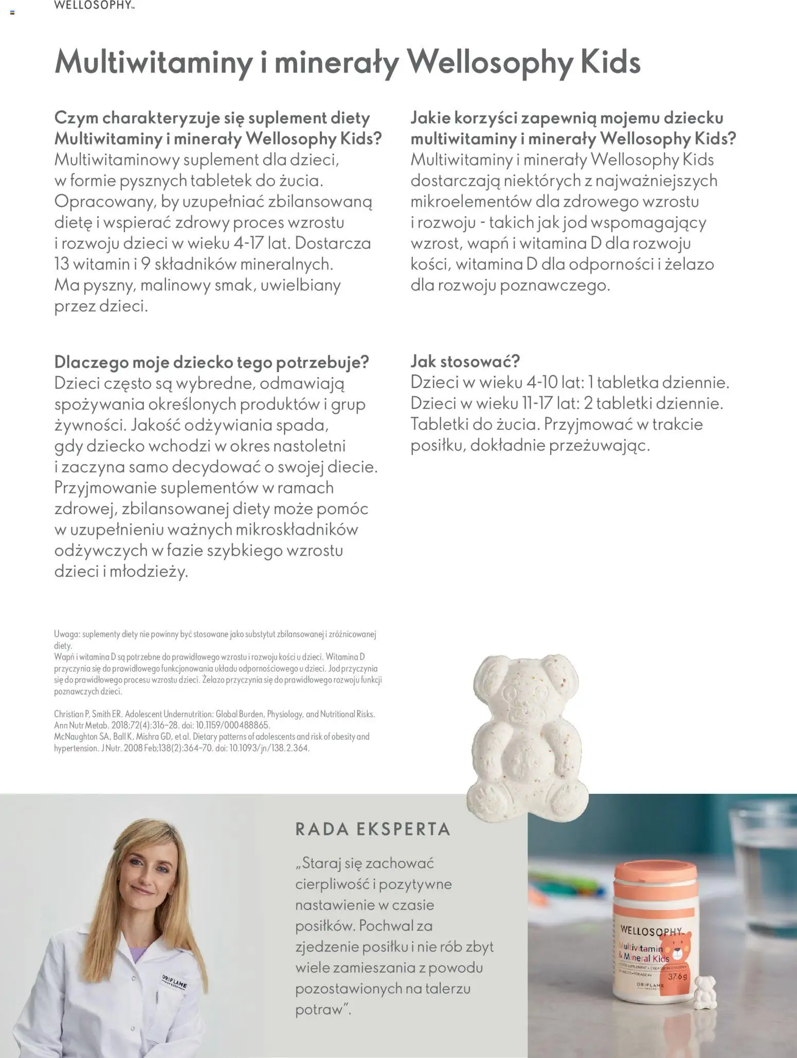 Oriflame Katalog - Przewodnik po produktach Wellosophy od 15.11.2023 | Strona: 33