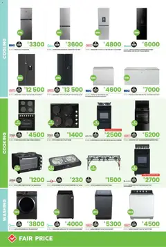 Fair Price specials catalogue – valid from 01/09/2026 | Page: 2 | Products: Oven, Stove, Table, Light