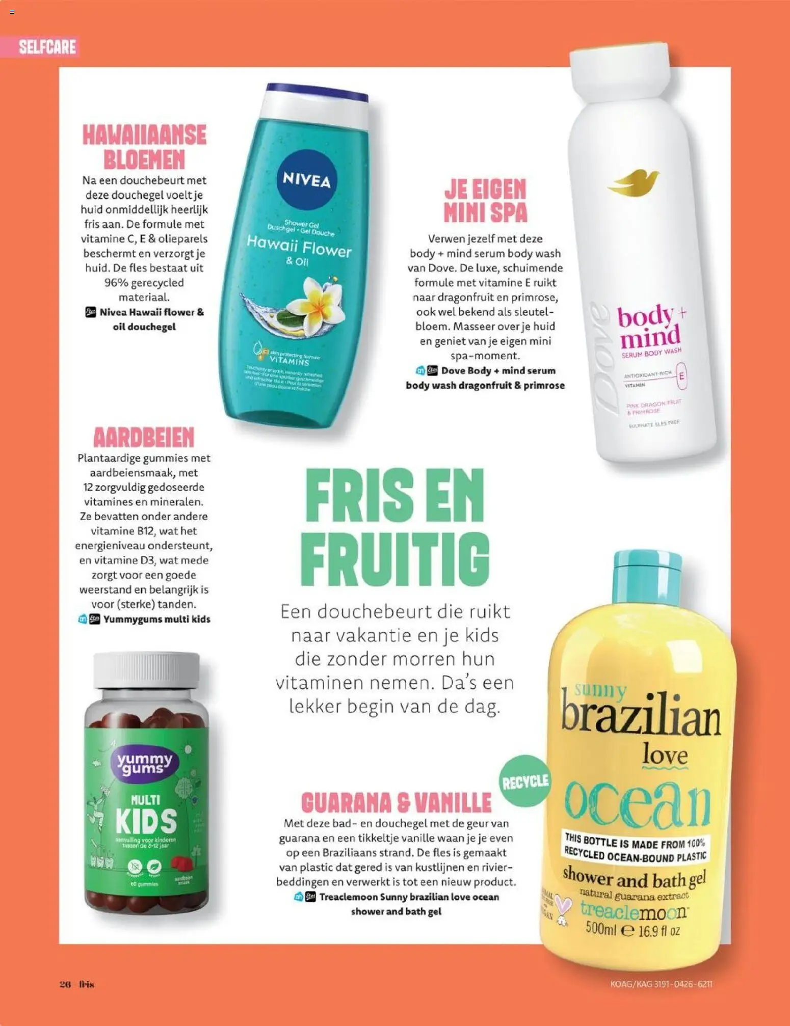 {H1} | Pagina: 26 | Producten: Aardbeien, Bloemen, Bad, Geur