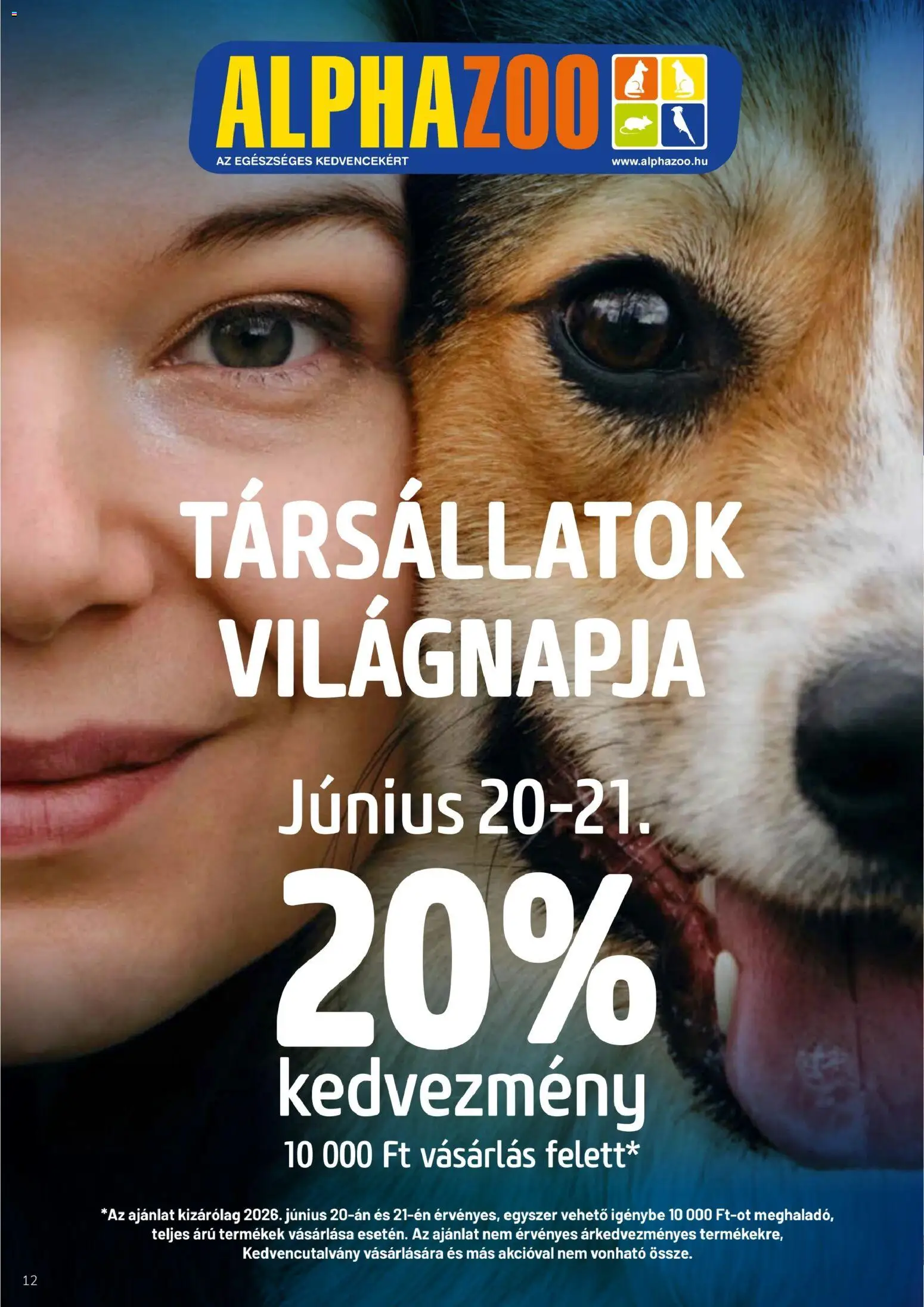 AlphaZoo akciós ujság - amely érvényes a következő dátumtól: 15.06.2026 | Oldal: 12