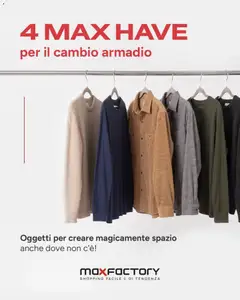 Anteprima del volantino Max Factory volantino valido a partire dal 24/09/2026