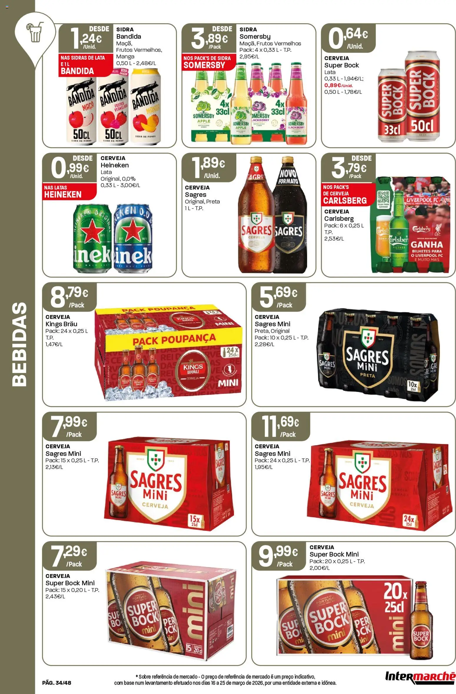 Intermarché folheto | 30/04/2026 |  🎉 Como obter um desconto limitado? Poupe ainda hoje! | Portugal