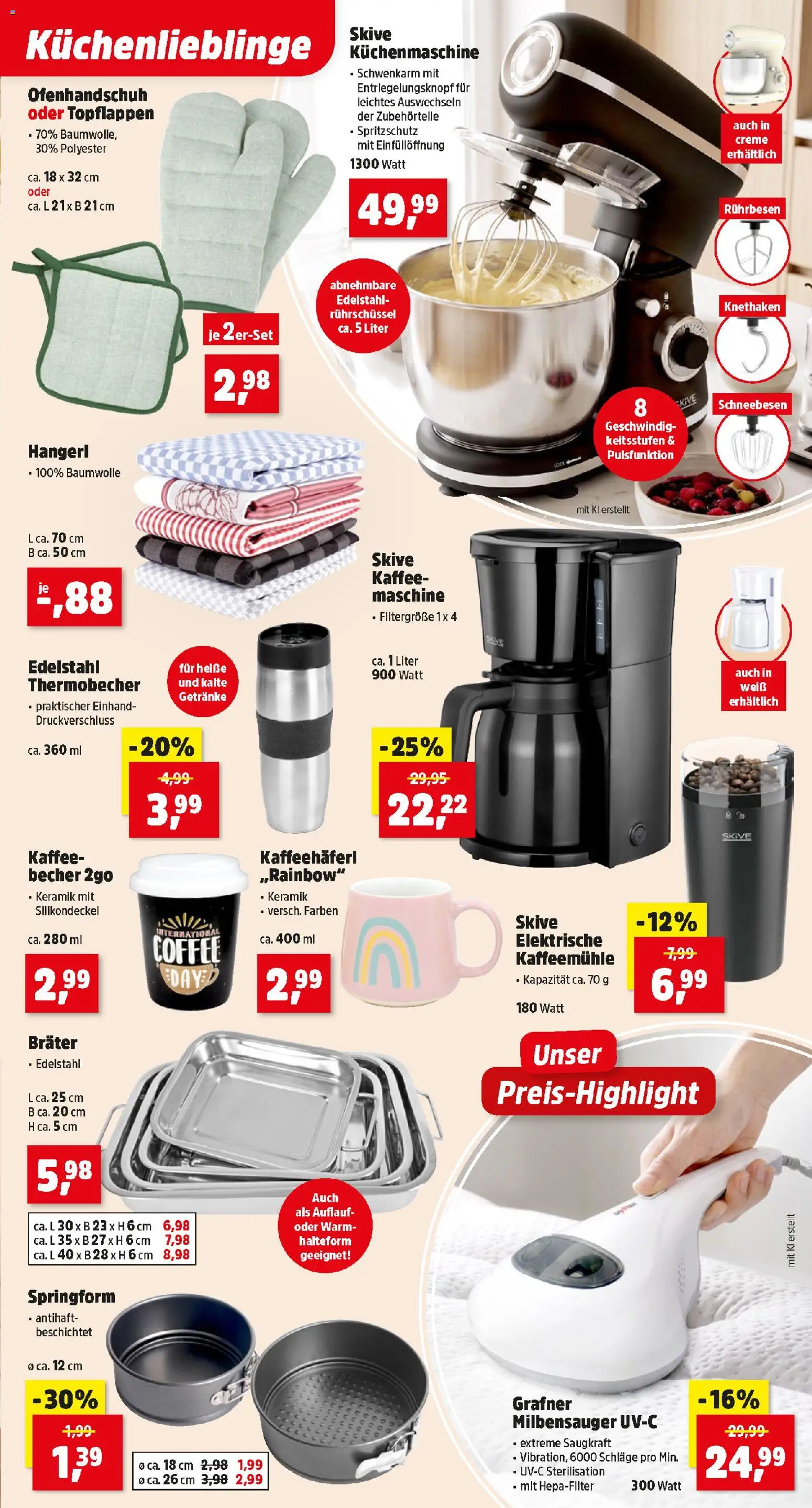 Thomas Philipps Flugblatt gültig ab 05.10.2026 | Seite: 10 | Produkte: Getränke, Rührbesen, Creme, Kaffee