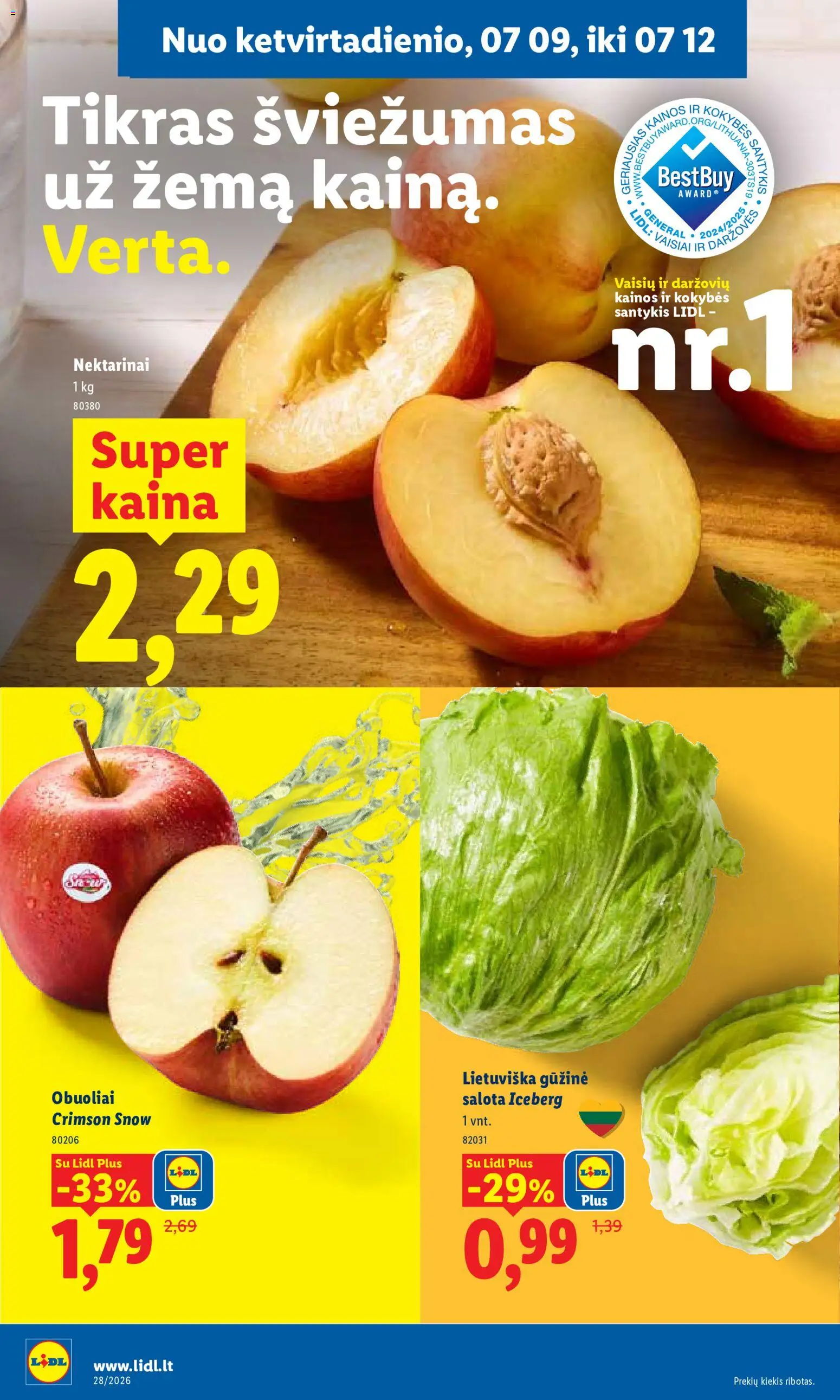 LIDL akcijos nuo 2026.07.06 | Puslapis: 36