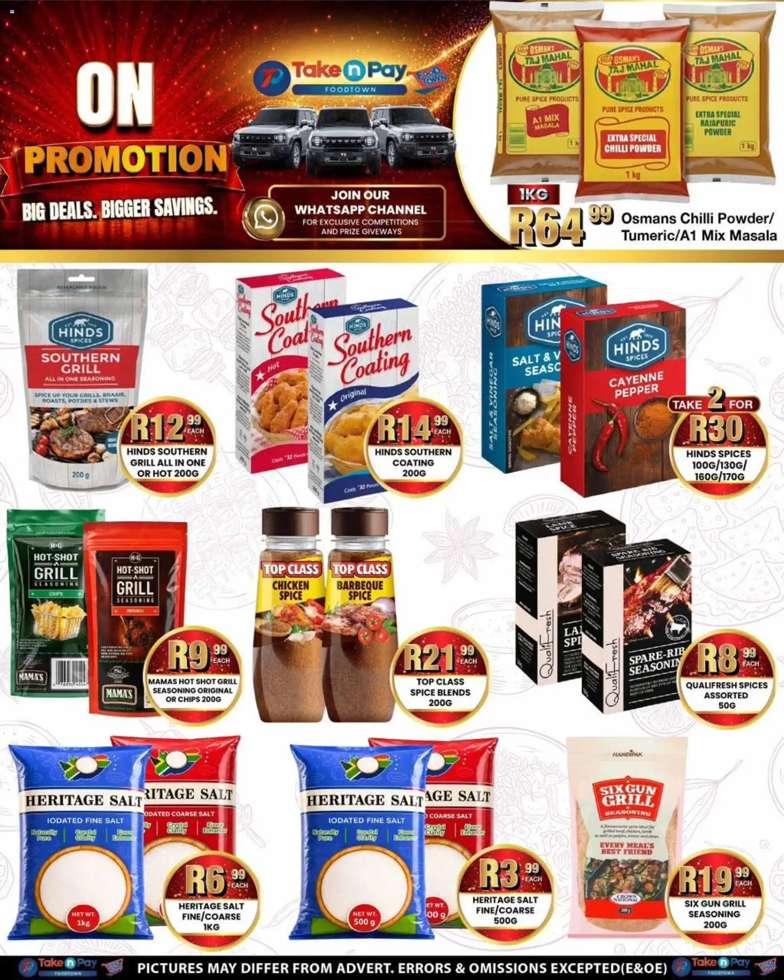New Take n Pay catalogue – valid from 29/06/2026 | Page: 17 | Products: Chicken, Seasoning, Salt, Pepper