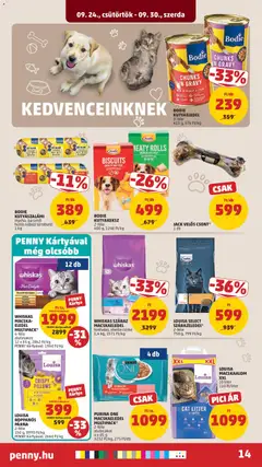 PENNY akciós újság - amely érvényes a következő dátumtól: 2026.09.24. | Oldal: 18