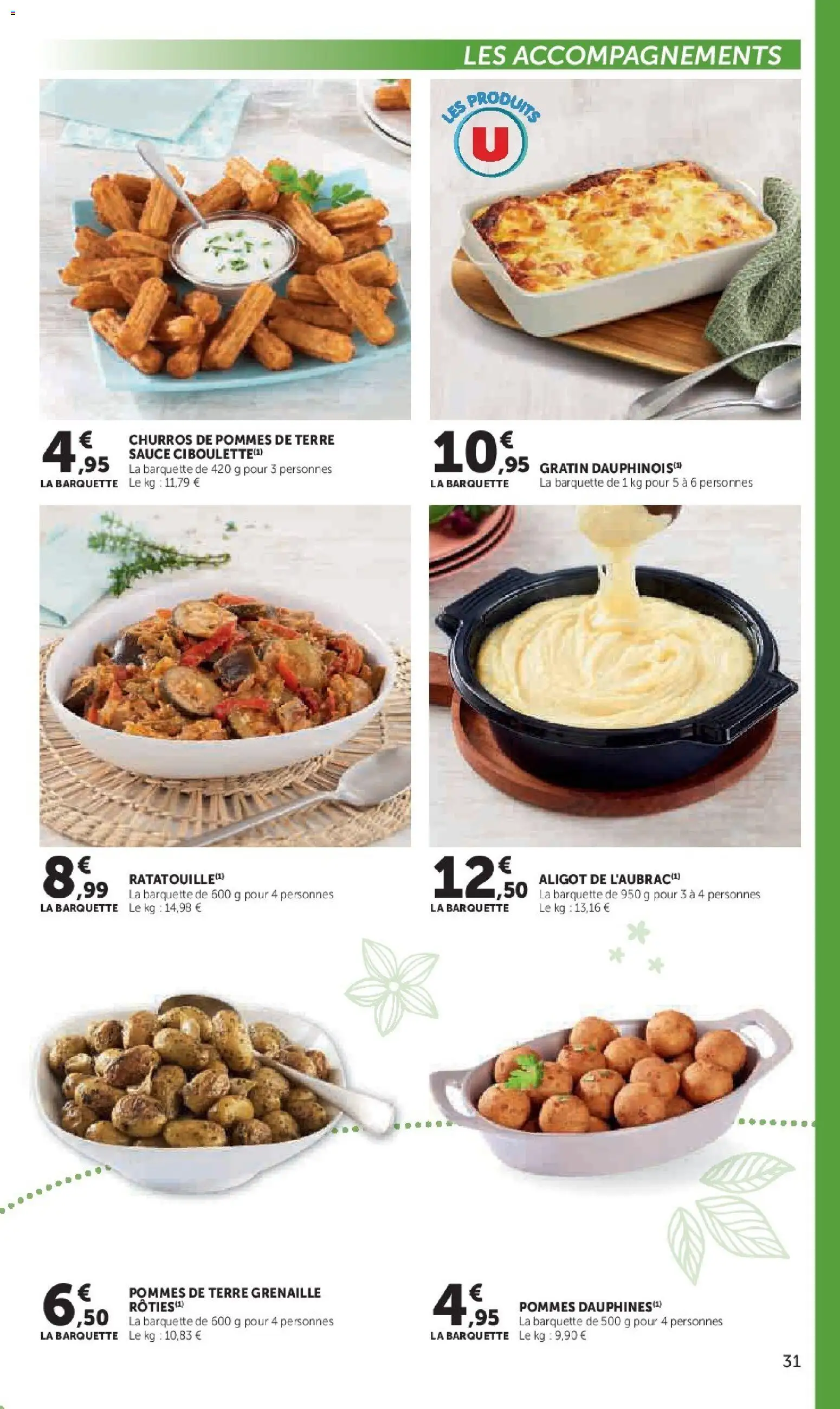 {H1} | Page: 31 | Produits: Aligot, Pommes, Pommes de terre