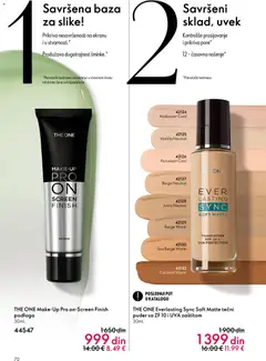 Oriflame katalog Jun 2026 - pregled Oriflame kataloga - važi od 03.06.2026 | Strana: 70 | Proizvode: Finish, Puder