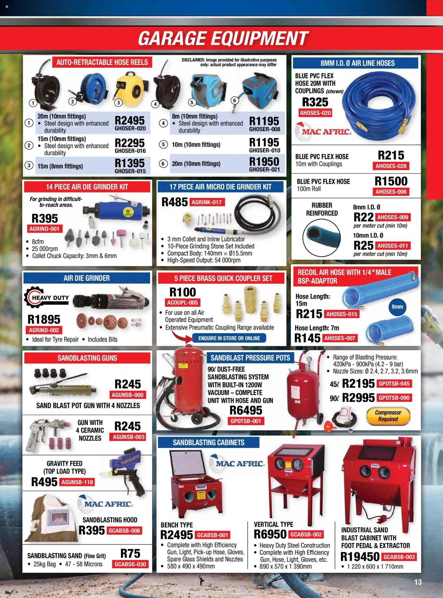 New Adendorff catalogue – valid from 01/09/2026 | Page: 15 | Products: Grinder, Compressor, Hood, Pots