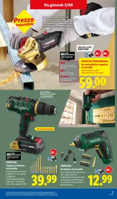 Anteprima del volantino Lidl volantino valido a partire dal 03/09/2026 | Pagina: 7