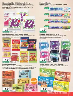 KTC Katalog - Pregled kataloga iz trgovine KTC, vrijedi od 10.06.2026 | Stranica: 23 | Proizvodi: Mlijeko, Bomboni, Kakao, Pecivo