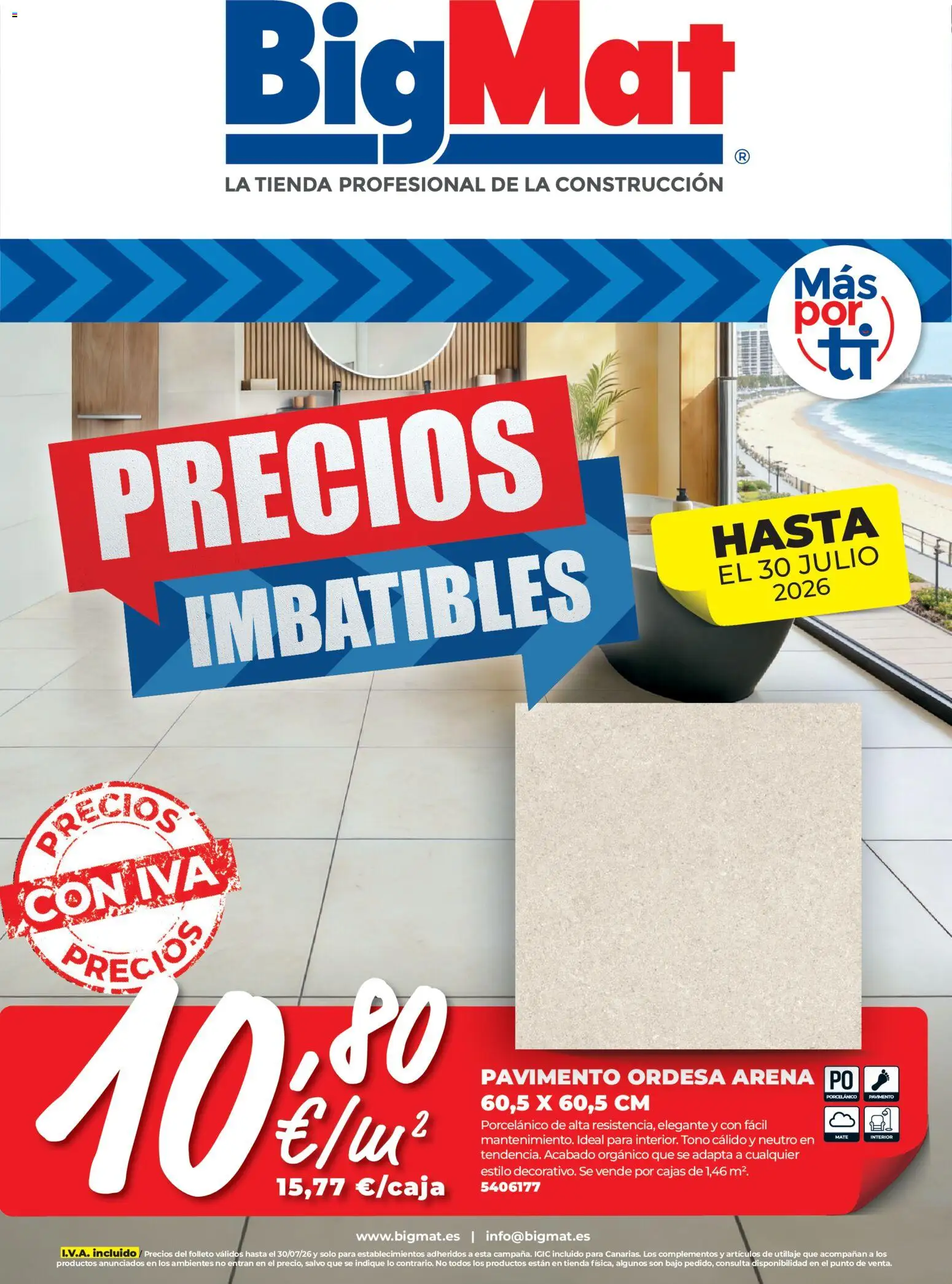 BigMat - Precios imbatibles │ válido desde el 22/06/2026 | Página: 1