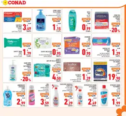 Anteprima del volantino SALVIETTE BABY-DRY FRESH, PROGRESSI PAMPERS, un esempio: baby-dry fresh conf. da 140 pezzi valido a partire dal 04.06.2026 | Pagina: 21 | Prodotti: Sapone, Detergente, Crema viso, Sgrassatore