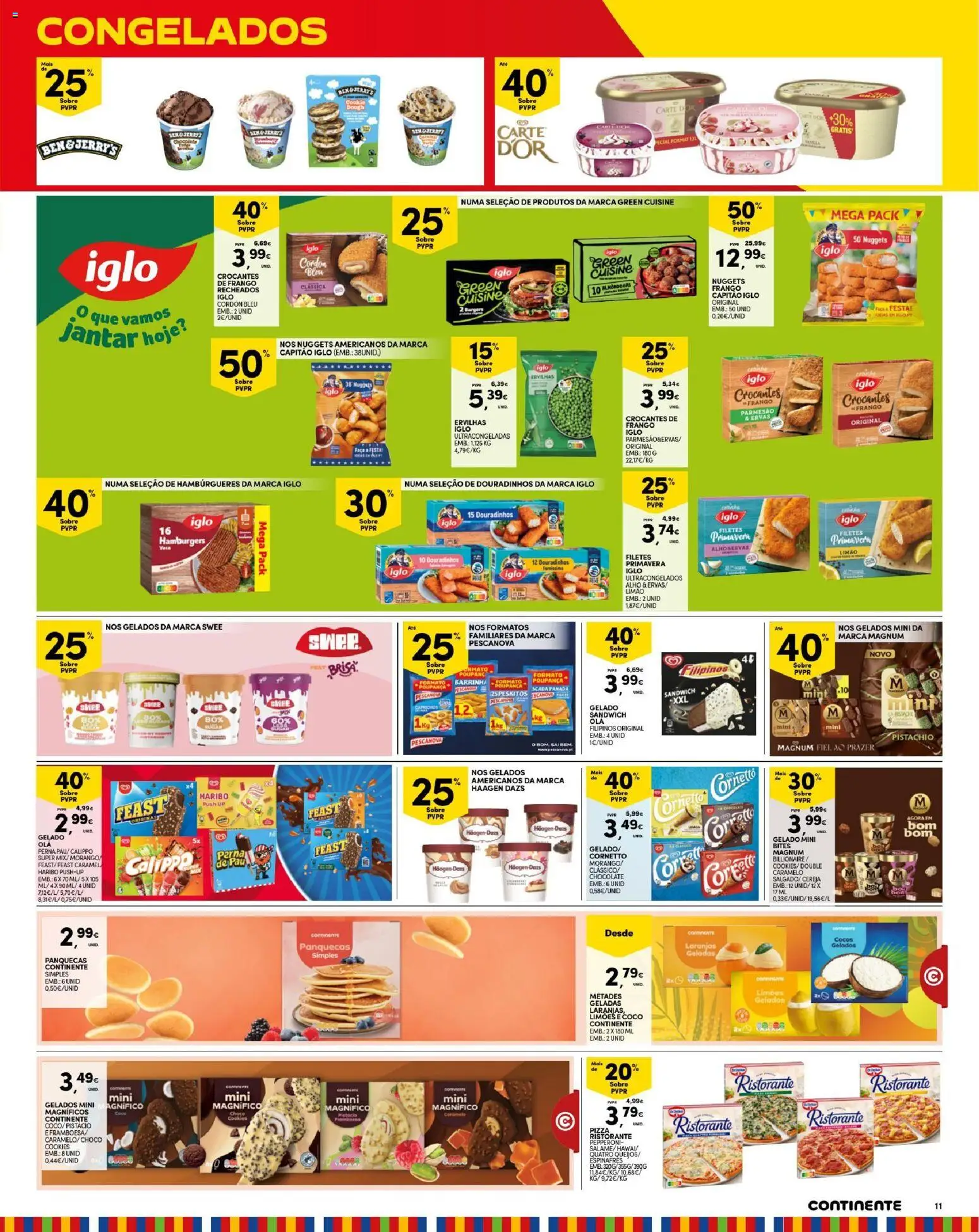 Continente Madeira │ válido de 25/08/2026 | Página: 11 | Produtos: Limões, Cereja, Alho, Nuggets