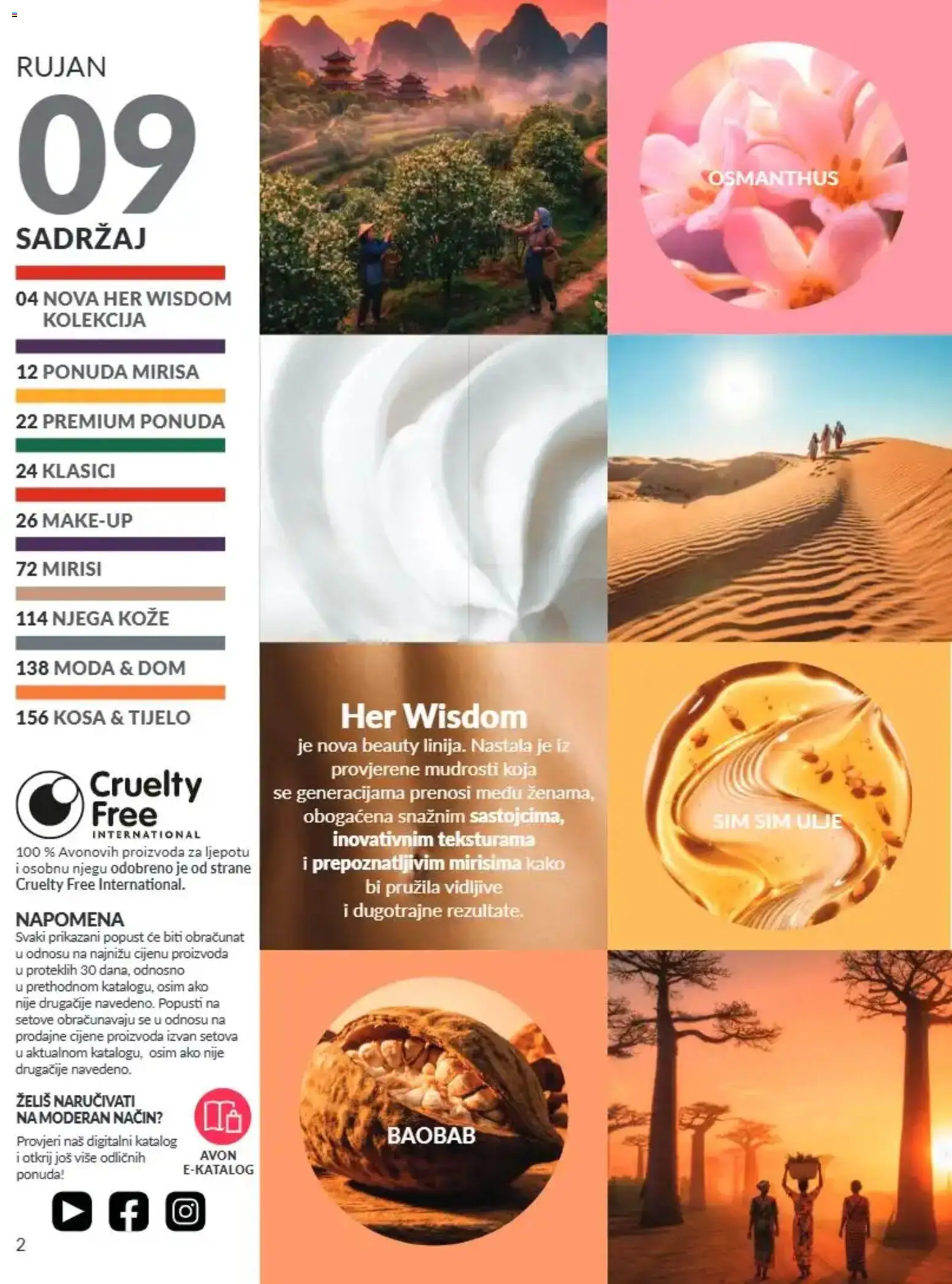 Avon katalog | vrijedi od 01.09.2026 | Stranica: 2 | Proizvodi: Ulje