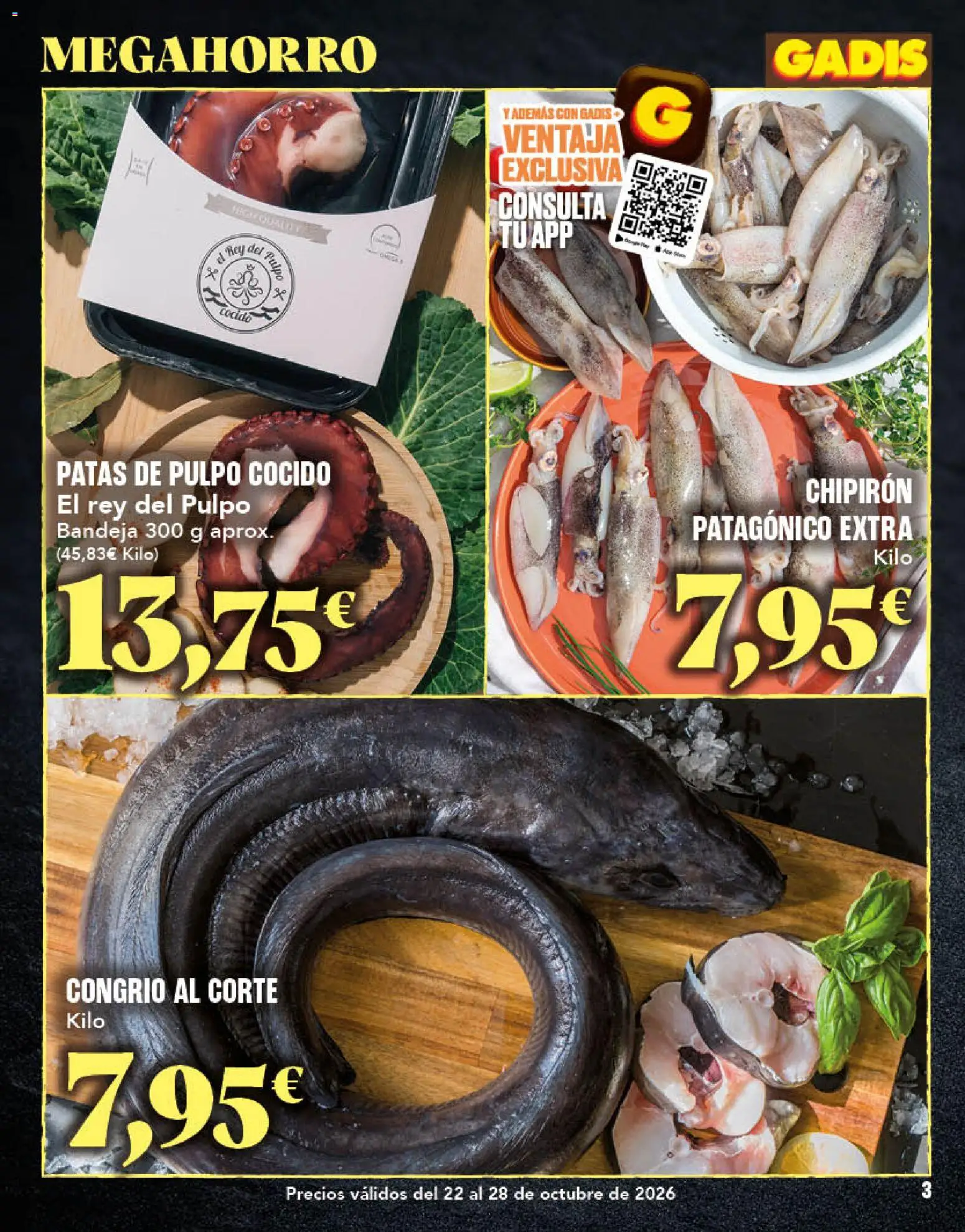 Gadis - folleto │ válido desde el 22/10/2026 | Página: 3 | Productos: Bandeja