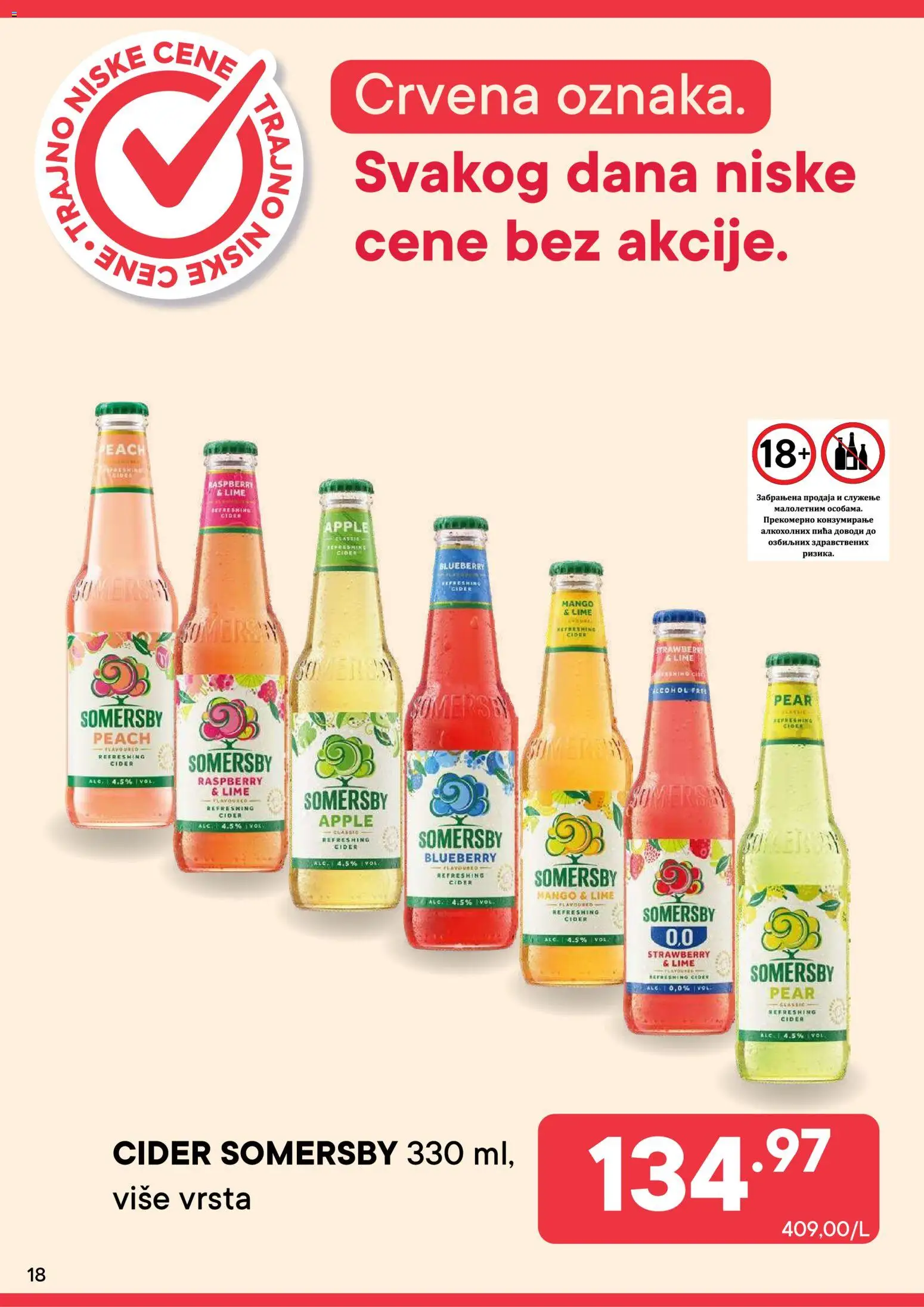 PerSu katalog - važi od 01.08.2026 | Strana: 18 | Proizvode: Mango, Cider, Somersby
