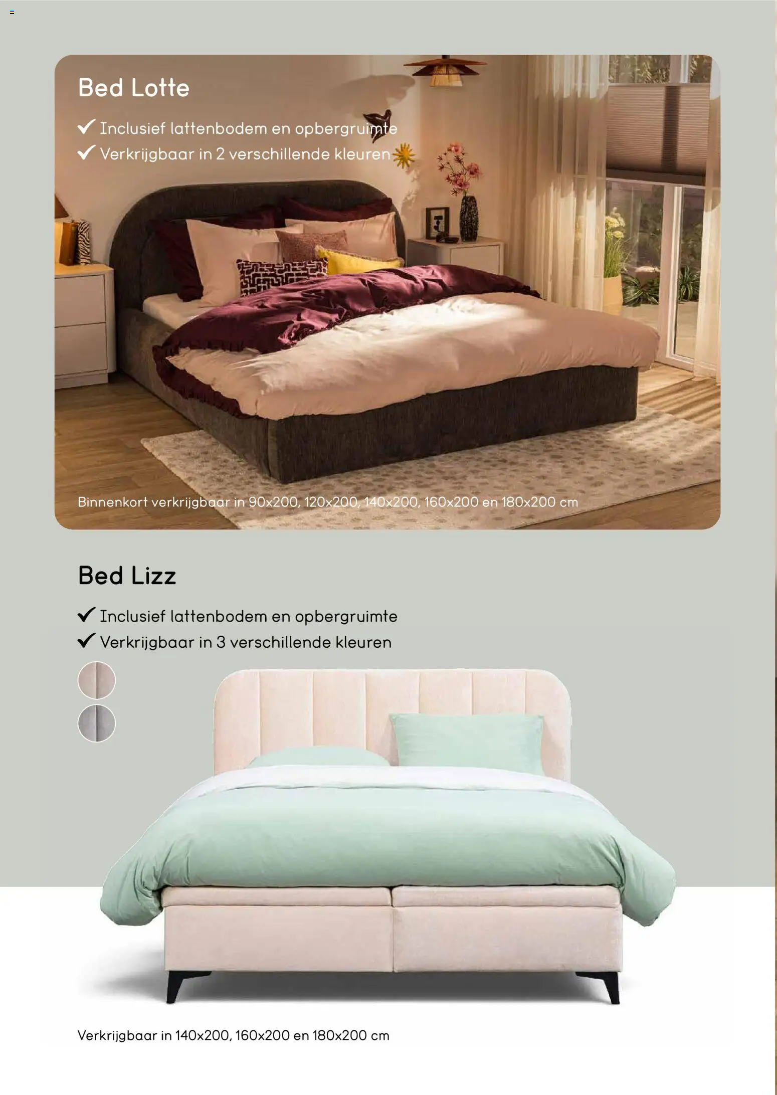 {H1} | Pagina: 16 | Producten: Bed