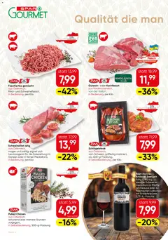 SPAR Gourmet Flugblatt ab 03.06.2026 gültig | Seite: 4 | Produkte: Pfeffer, Rindfleisch