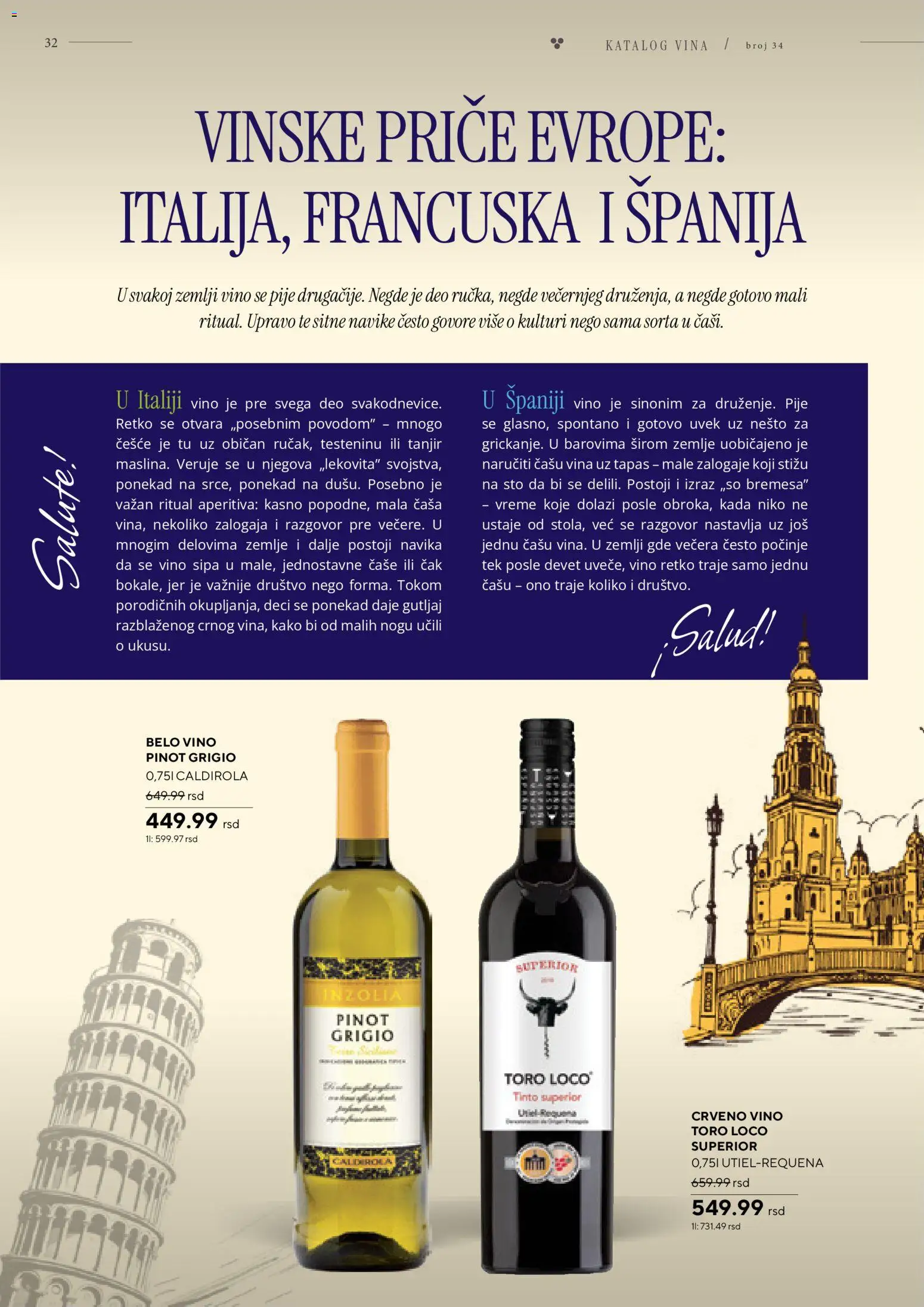 Roda katalog - važi od 09.04.2026 | Strana: 32 | Proizvode: Sto, Crveno vino, Pinot grigio, Vino