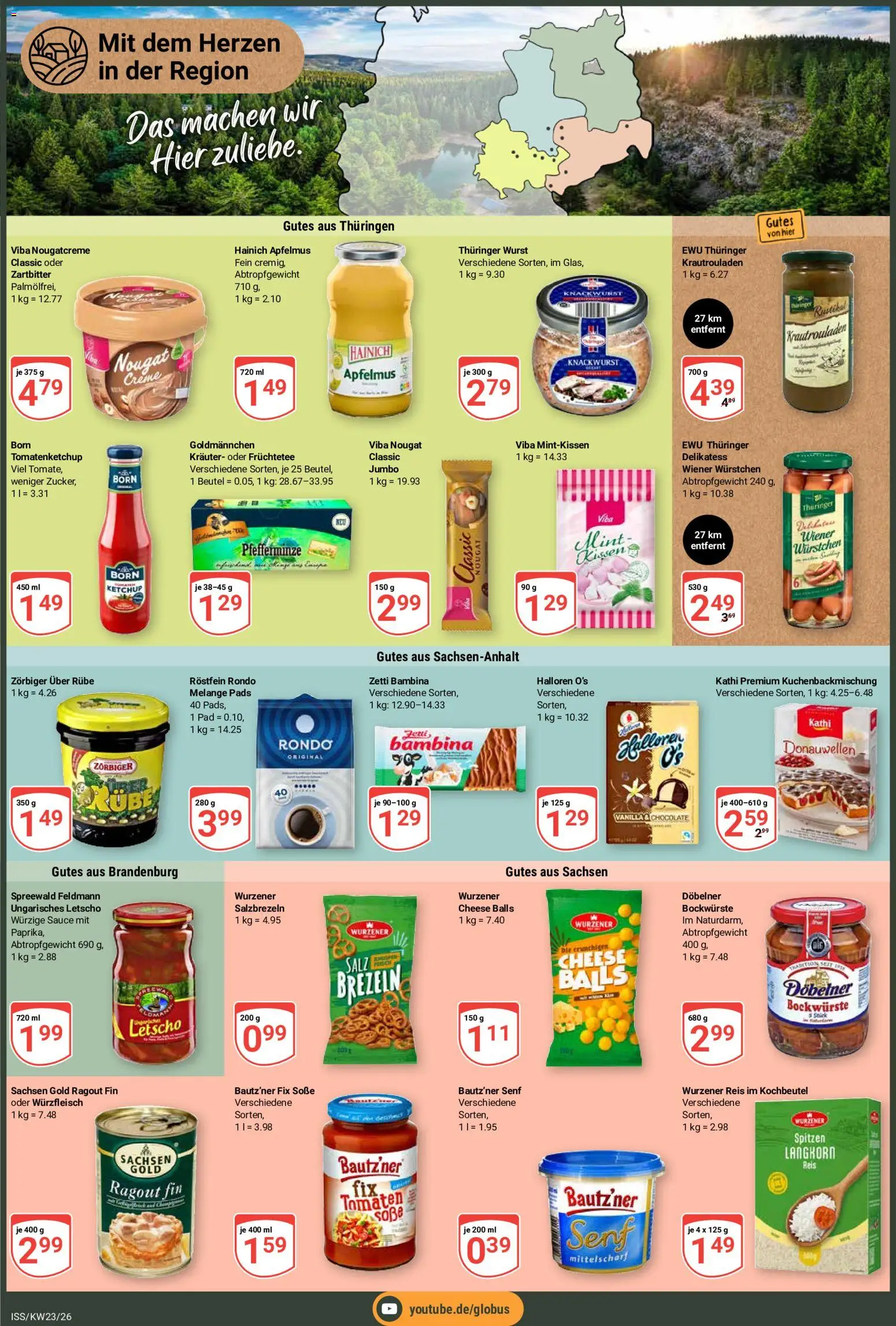 Globus Prospekt – gültig ab 01.06.2026 | Seite: 3 | Produkte: Kissen, Soße, Salz, Reis