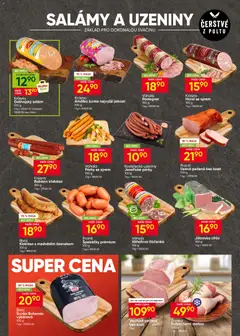 Náhled letáku Hruška leták od 29.07.2026 | Strana: 3 | Produkty: Vepřová pečeně, Šunka, Špekáčky, Gothajský salám