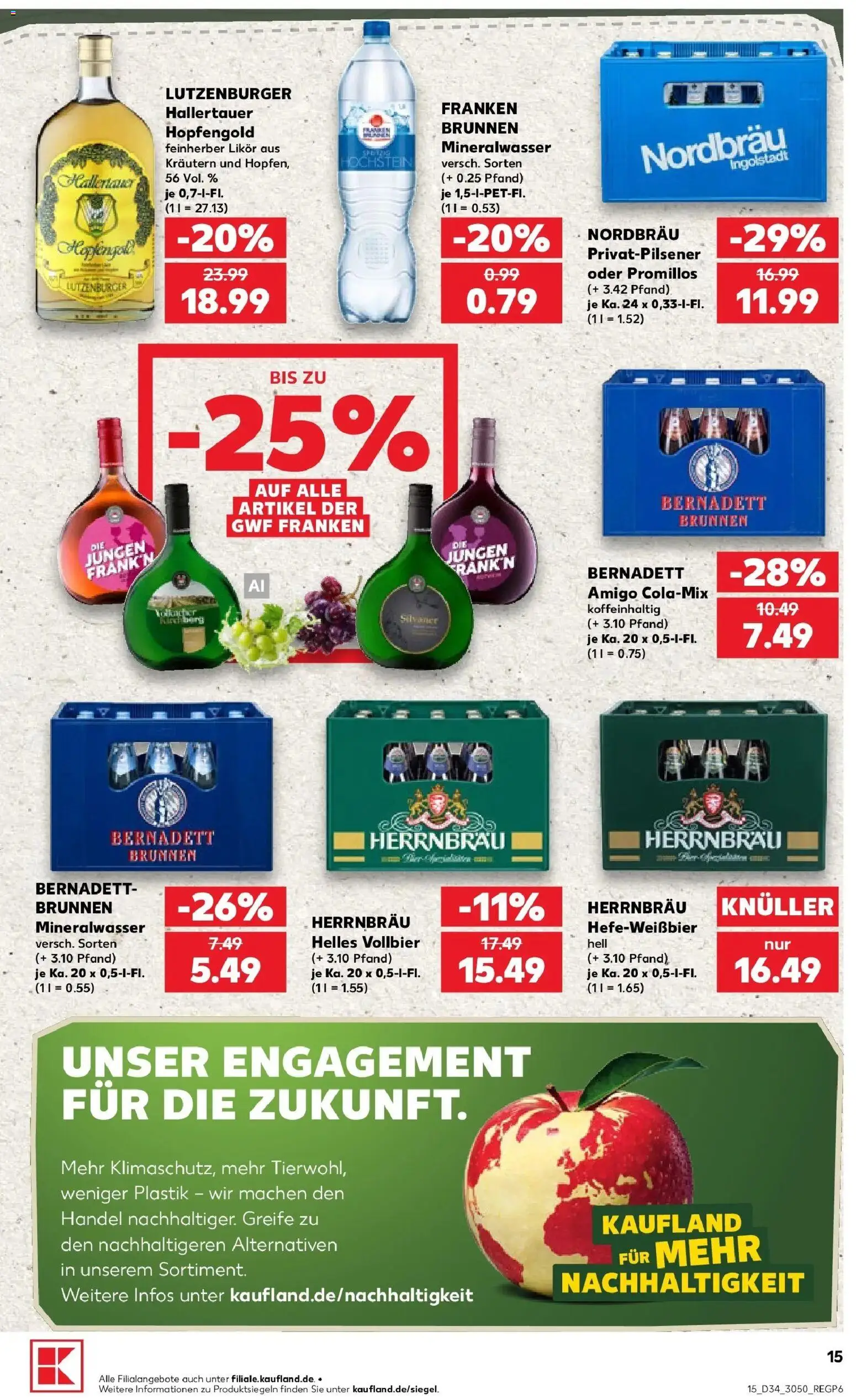 Prospekt Kaufland ab 17.08.2026 » Angebote Online zum Blättern | Seite: 26 | Produkte: Likör, Mineralwasser