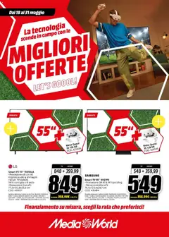 Anteprima del volantino Media World volantino valido a partire dal 18.05.2026