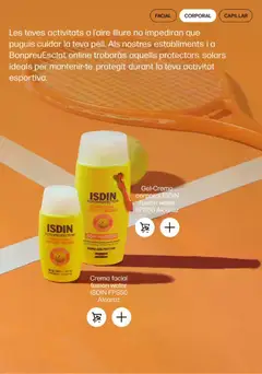 Vista previa Bonpreu Perfumeria válido desde el 04/08/2026 | Página: 12 | Productos: Crema facial, Crema