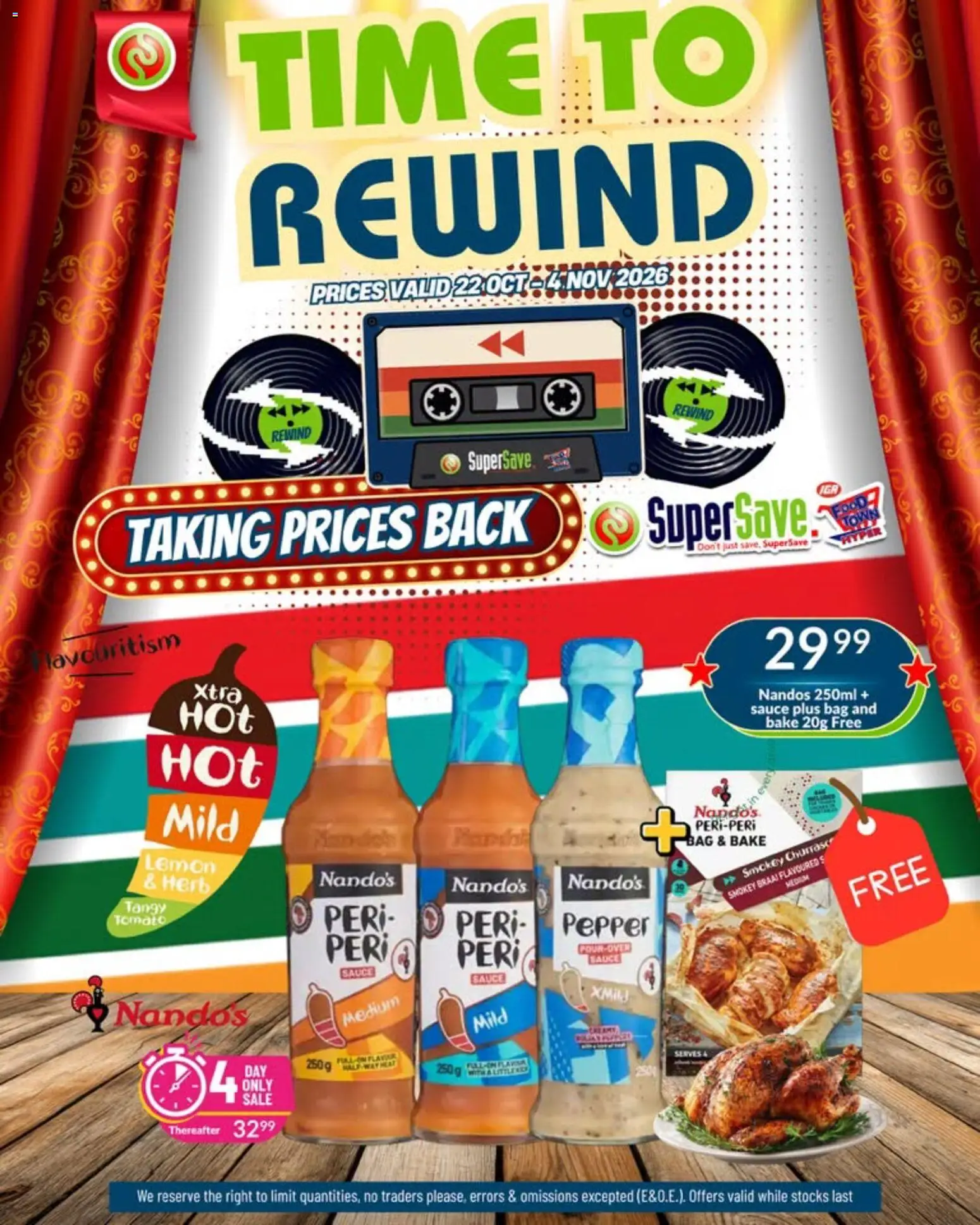 New Super Save catalogue – valid from 22/10/2026 | Page: 52 | Products: Bag, Sauce, Pepper, Lemon