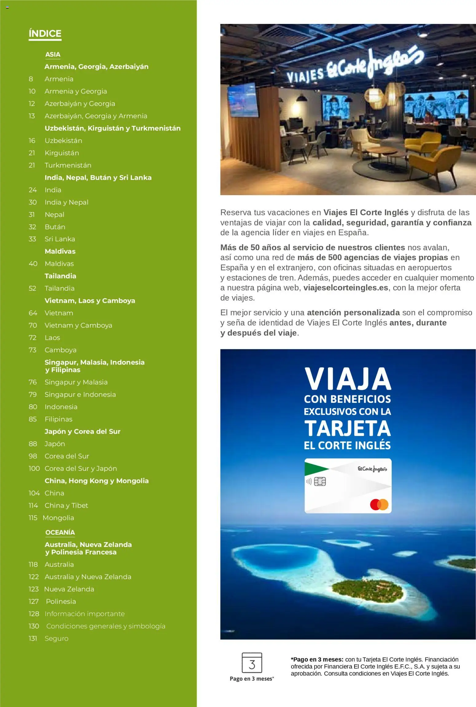 Viajes El Corte Inglés Asia y Oceanía │ válido desde el 01/01/2026 | Página: 2