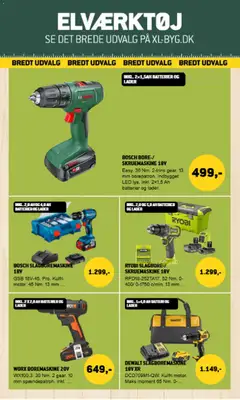 XL-BYG - Tilbudsavis gyldig fra 05.06.2026 | Side: 54 | Produkter: Batterier, Boremaskine, Batteri