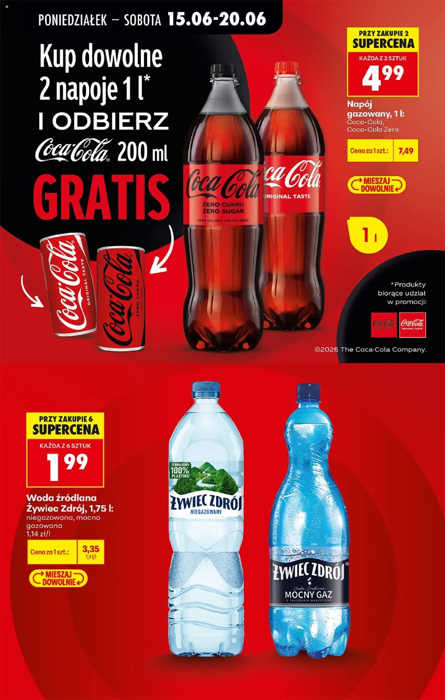 Biedronka Polsko leták od 15.06.2026 | Strana: 17 | Produkty: Coca cola, Cola