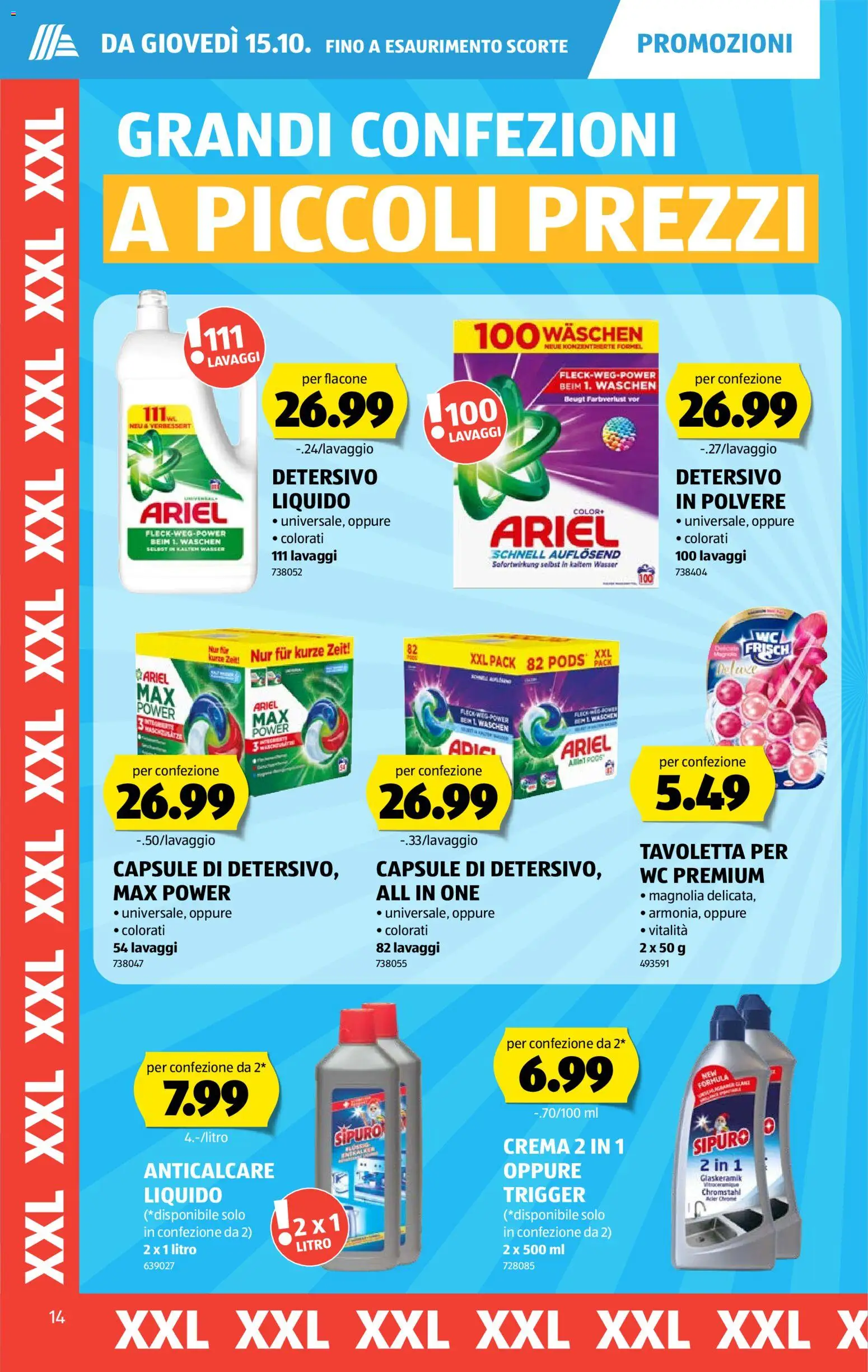 Aldi aktionen IT – gültig ab 15.10.2026 | Seite: 14 | Produkte: Wasser