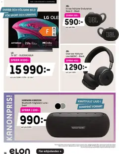 Elon erbjudanden - Förhandsvisning av reklamblad från butik Elon aktuell från 19/10/2026 | Sida: 16