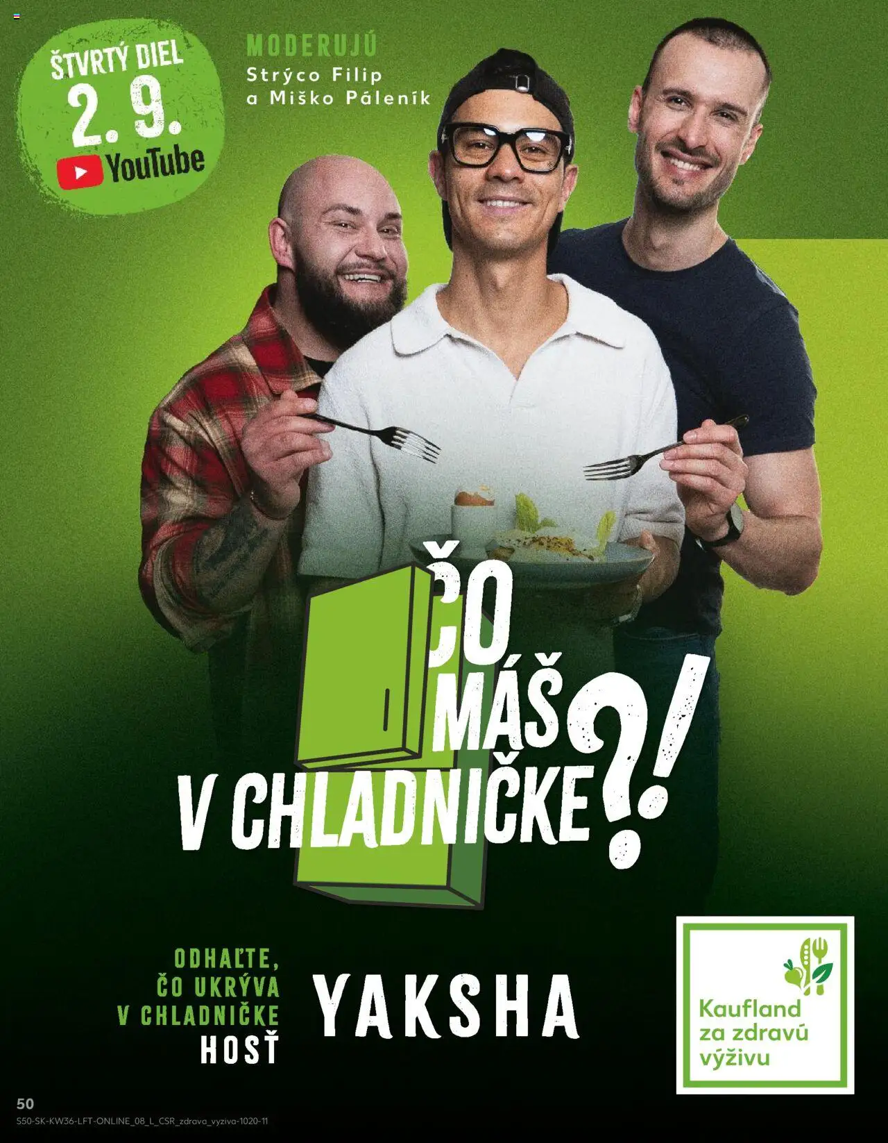 Nové Kaufland akcie – leták je platný od 04.09.2025 | Strana: 50 | Produkty: Tv, Mäso