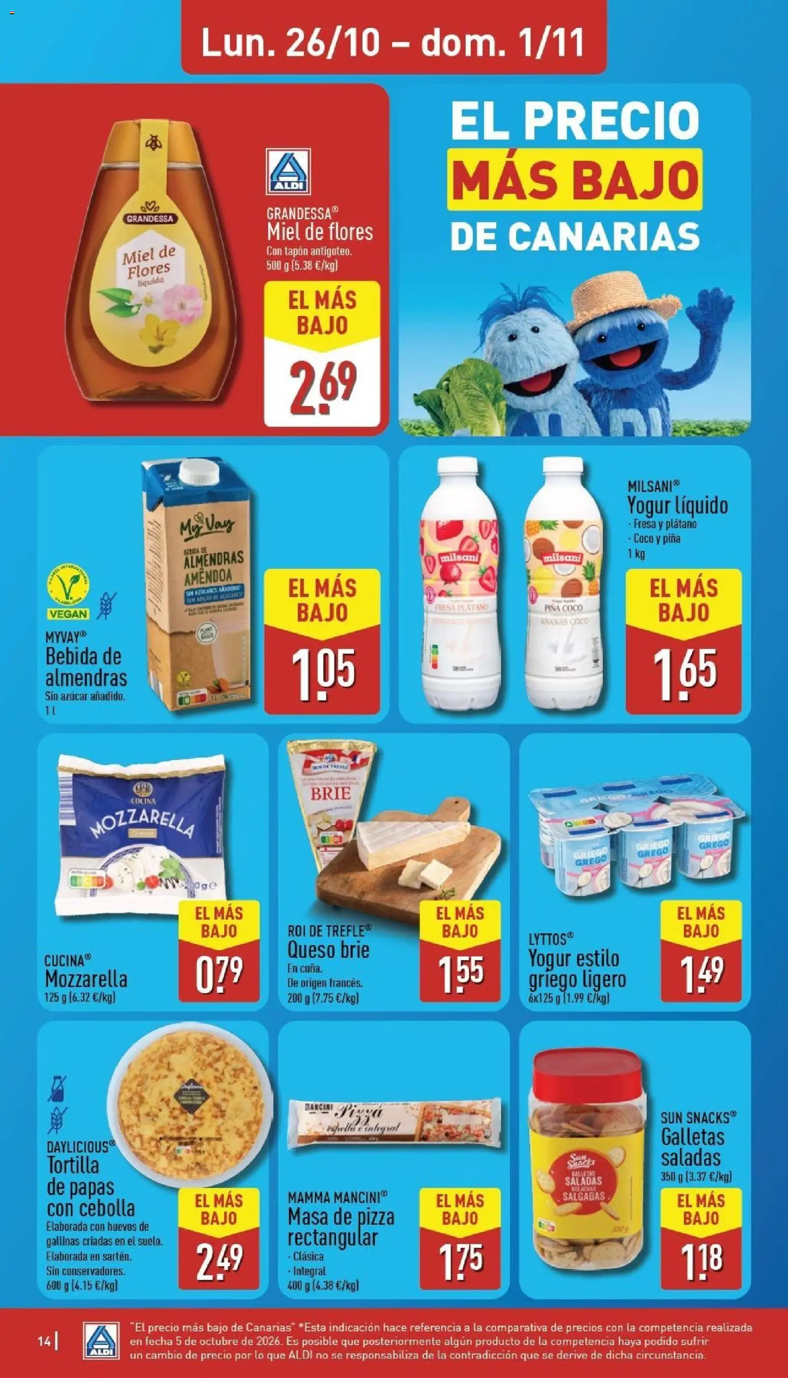 Aldi folleto Canarias │ válido desde el 26/10/2026 | Página: 14
