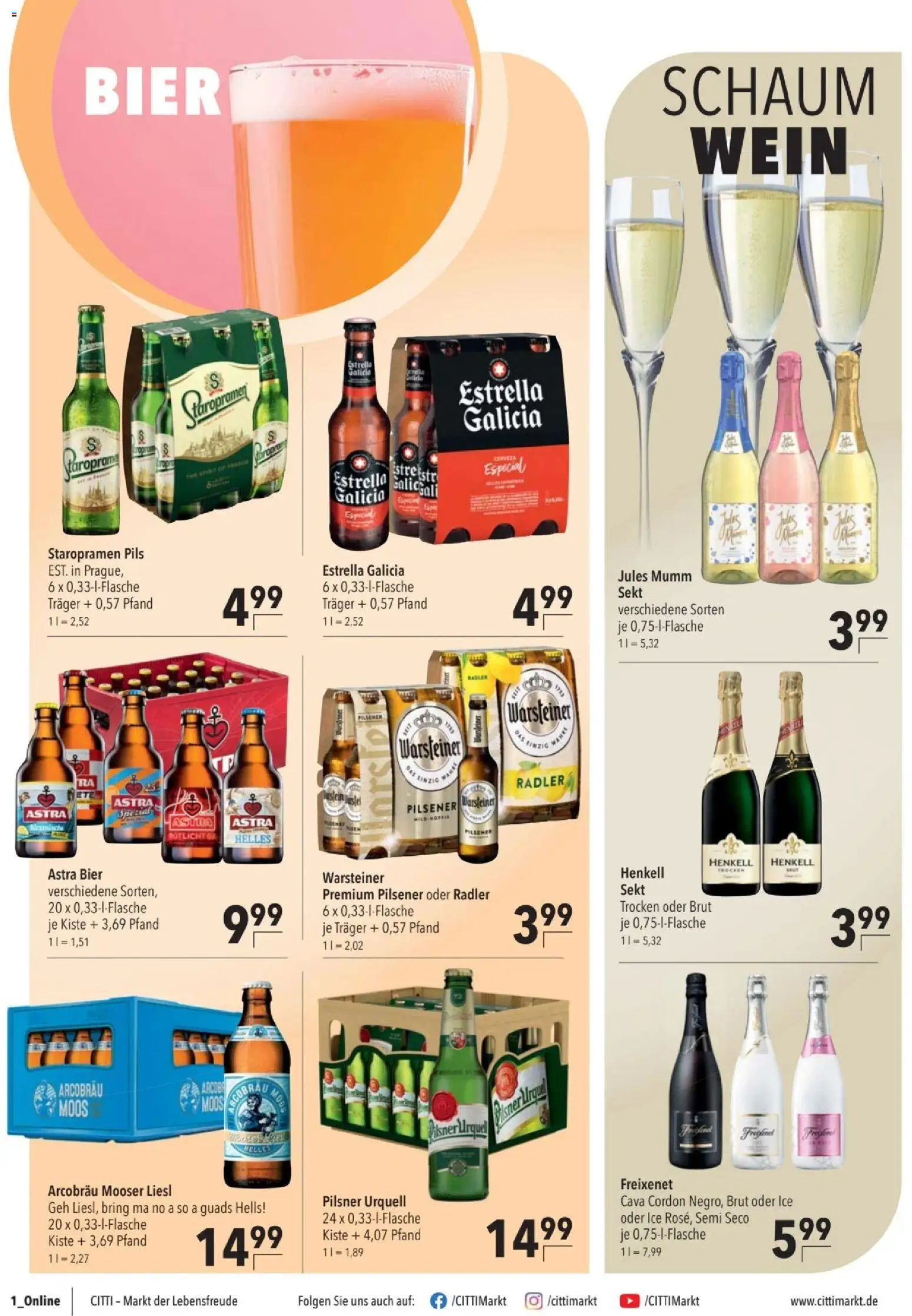 CITTI tilbudsavis – gyldig fra 16/09/2026 | Side: 12 | Produkter: Sekt
