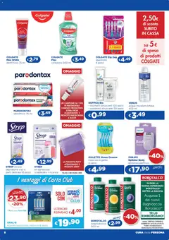 Anteprima del volantino Acqua e Sapone volantino Cesar S.p.A. valido a partire dal 29.04.2026 | Pagina: 8 | Prodotti: Collutorio, Acqua, Menta, Spazzolino elettrico