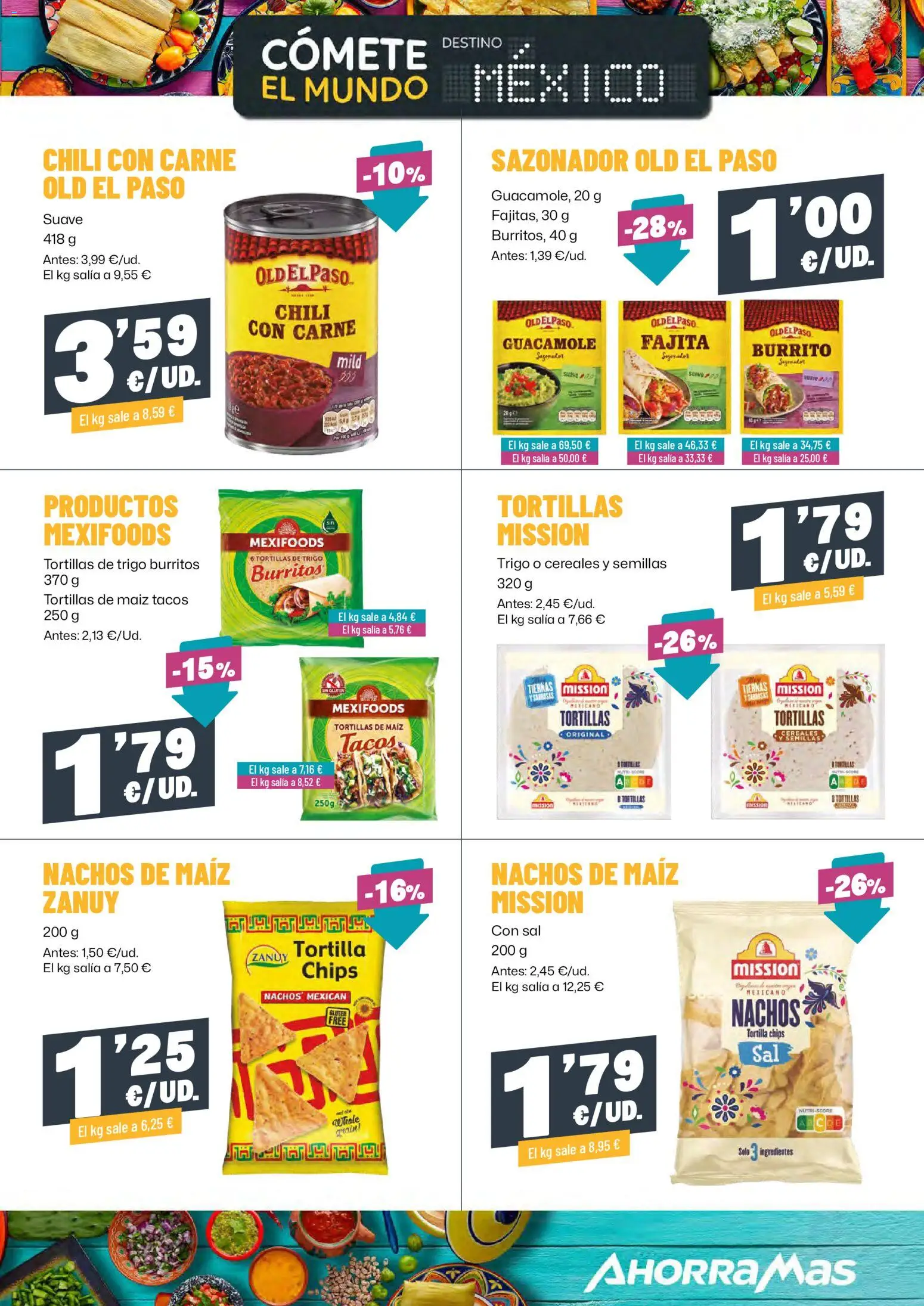 AhorraMas folleto │ válido desde el 16.04.2026 | Página: 11 | Productos: Καλτσάκια μισά, Κρεμάστρα, Tacos, Sazonador