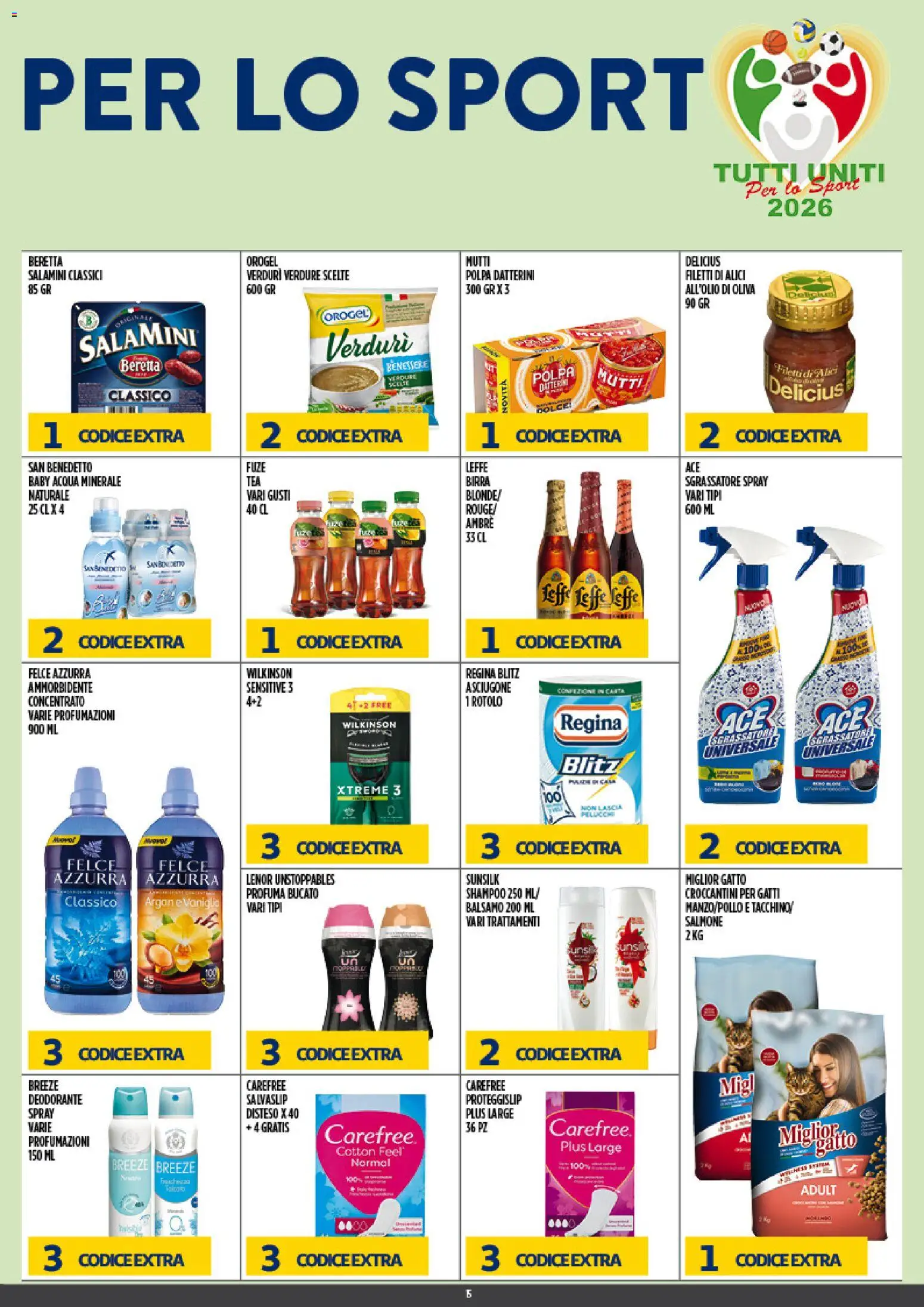 Volantino Euroesse del 20.04.2026 | Pagina: 15 | Prodotti: Deodorante, Birra, Salmone, Acqua