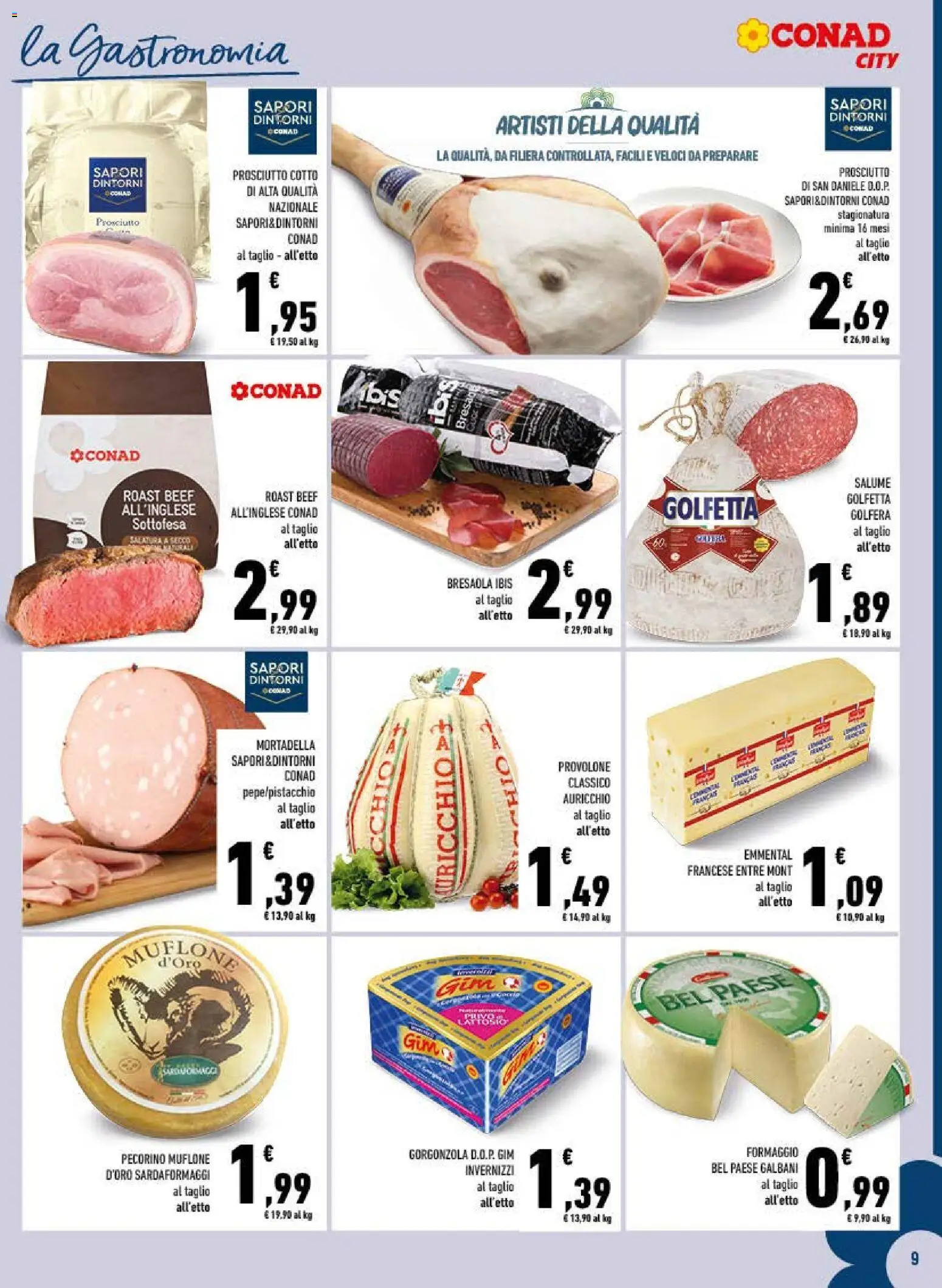 Volantino Conad del 08/10/2026 | Pagina: 9