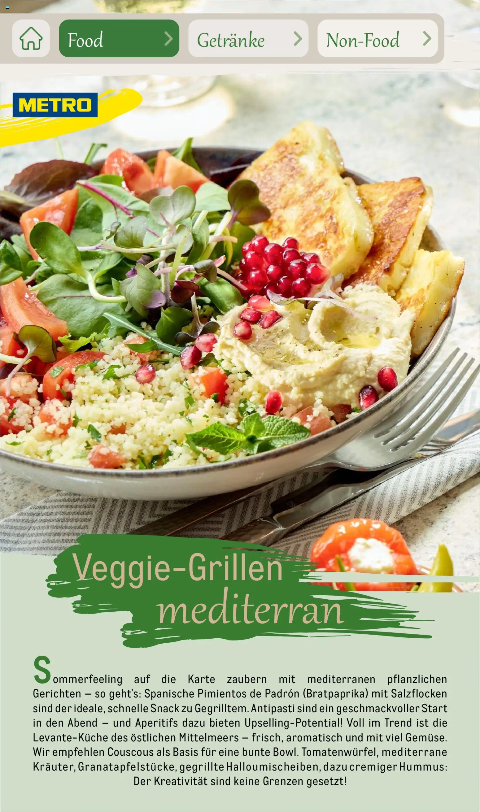 Metro Saisonkatalog Outdoor Dining – gültig ab 01.06.2026 | Seite: 14