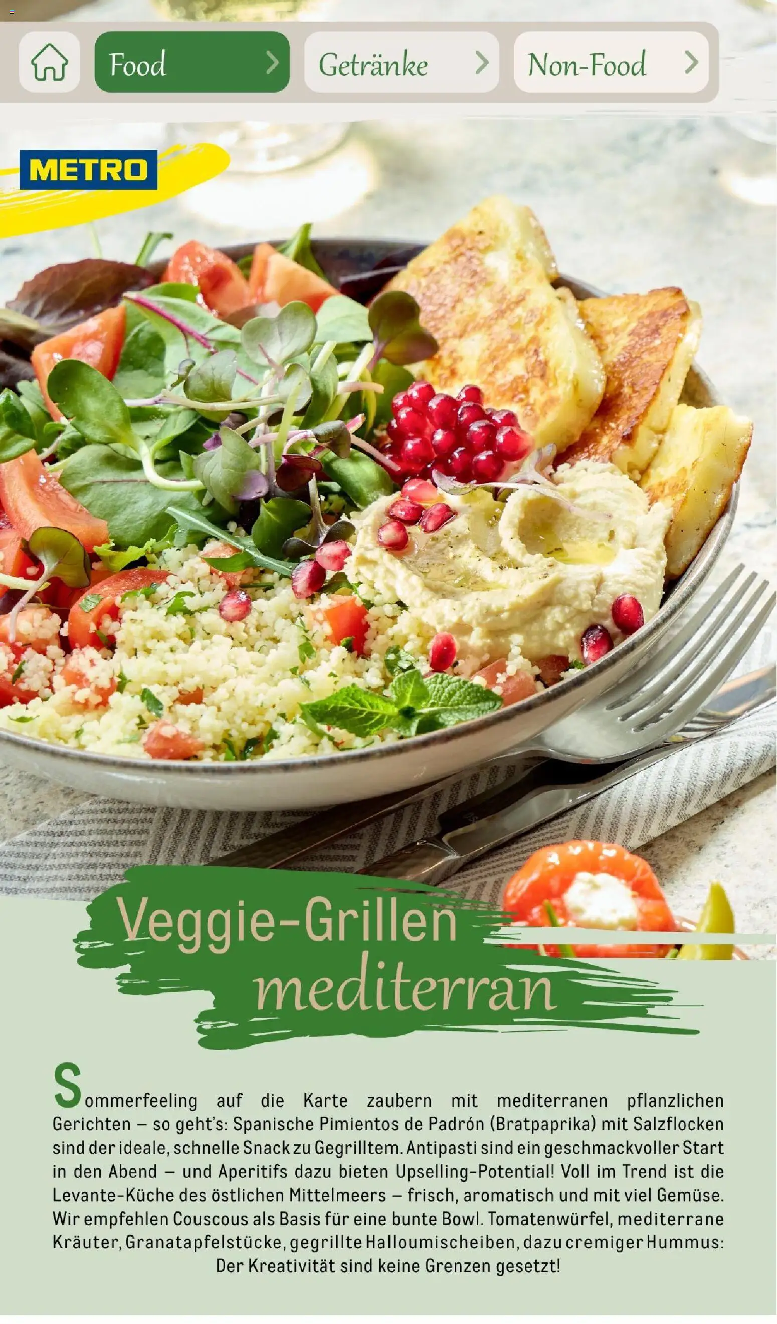 Metro Saisonkatalog Outdoor Dining – gültig ab 01.06.2026 | Seite: 14